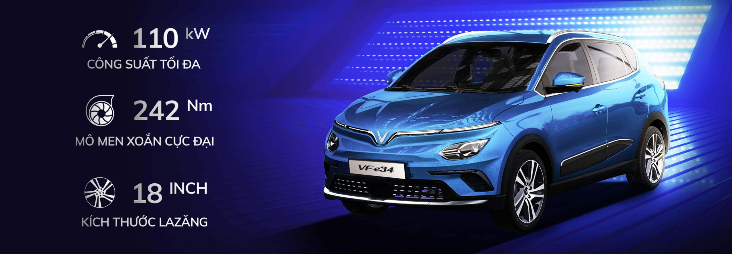VinFast ra mắt VF e34 – ô tô điện đầu tiên của Việt Nam, mở bán ưu đãi 590 triệu