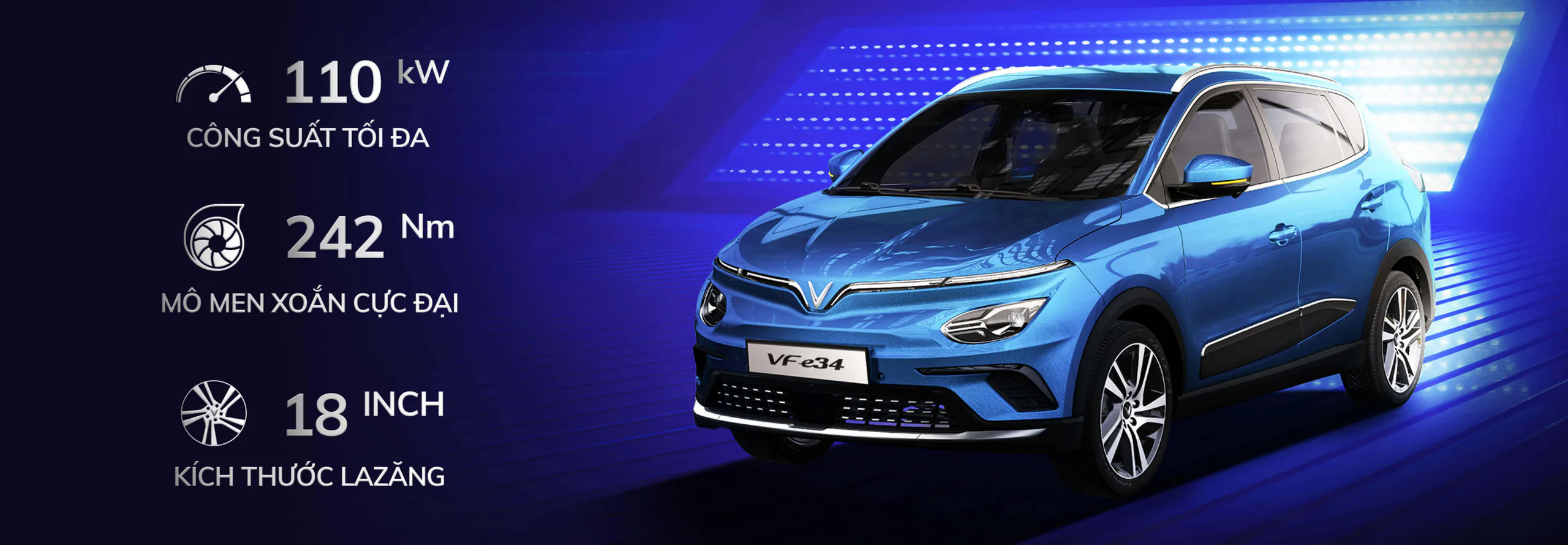 VinFast ra mắt VF e34 - ô tô điện đầu tiên của Việt Nam, mở bán ưu đãi 590 triệu