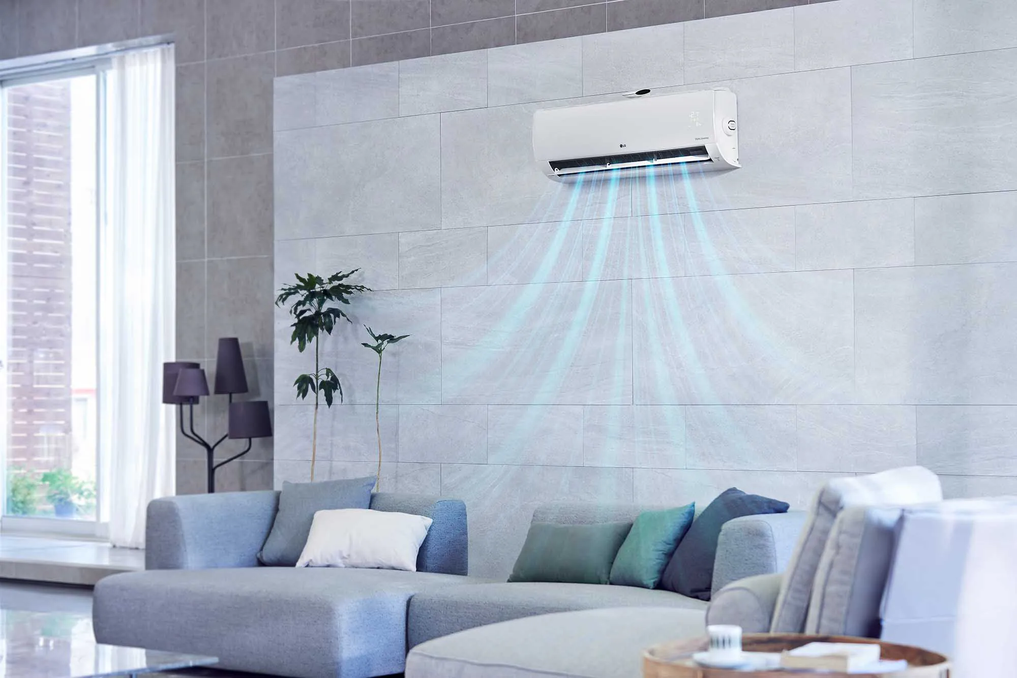 LG giới thiệu Máy điều hoà lọc khí cao cấp LG Dualcool 2021 với công nghệ siêu lọc khí UVNano