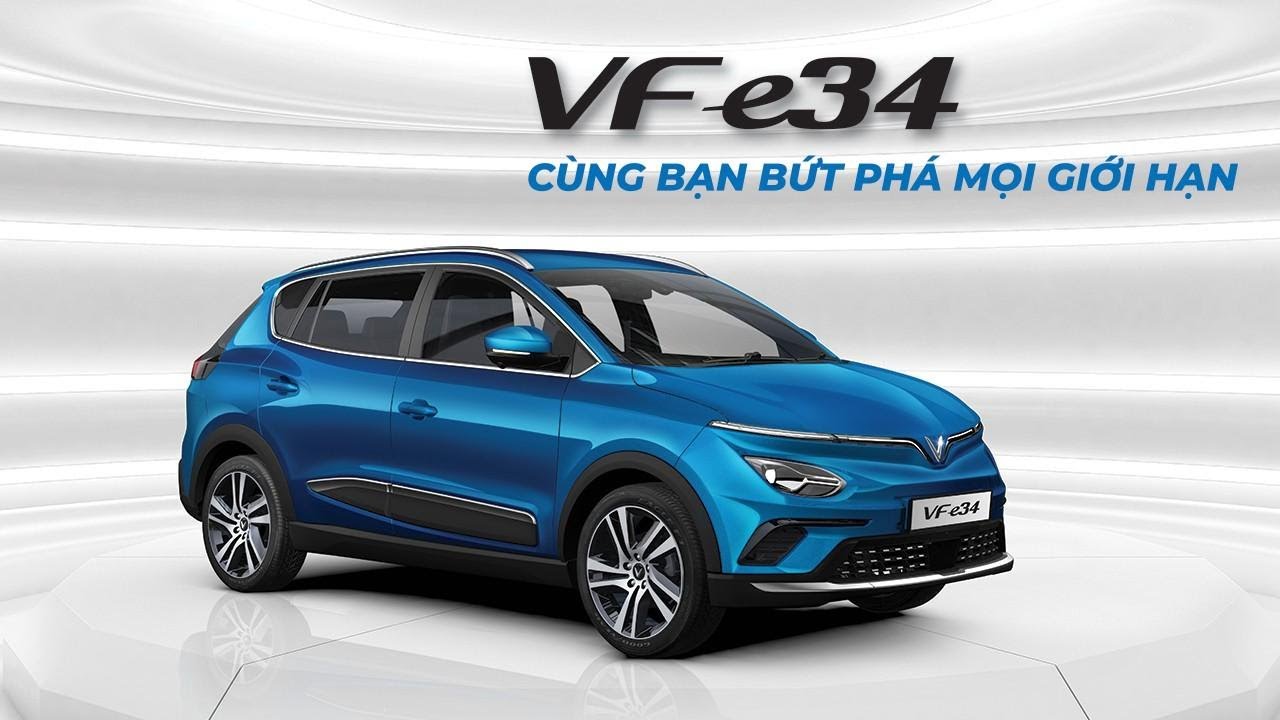 VinFast ra mắt VF e34 - ô tô điện đầu tiên của Việt Nam, mở bán ưu đãi 590 triệu