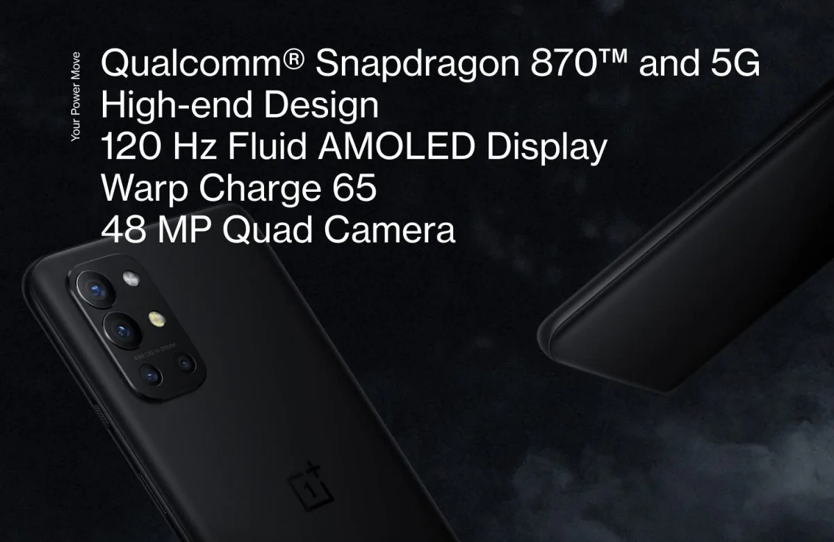OnePlus 9R ra mắt, smartphone chơi game từ OnePlus với màn hình 120Hz và vi xử lý Snapdragon 870
