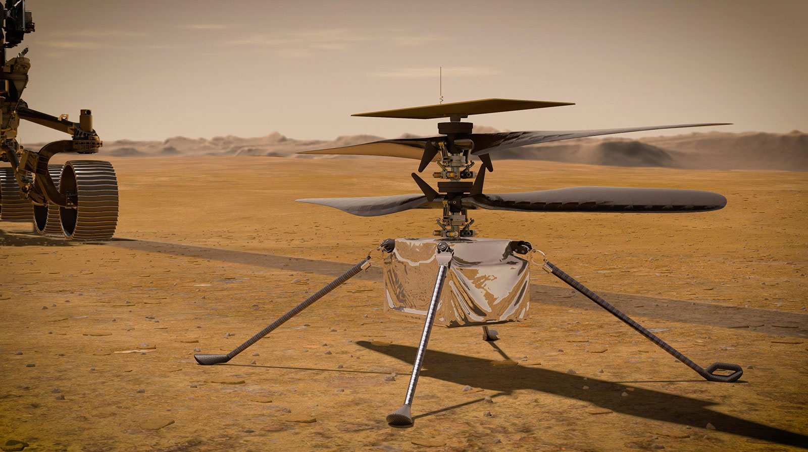 Qualcomm hợp tác cùng NASA phát triển trực thăng sao Hỏa