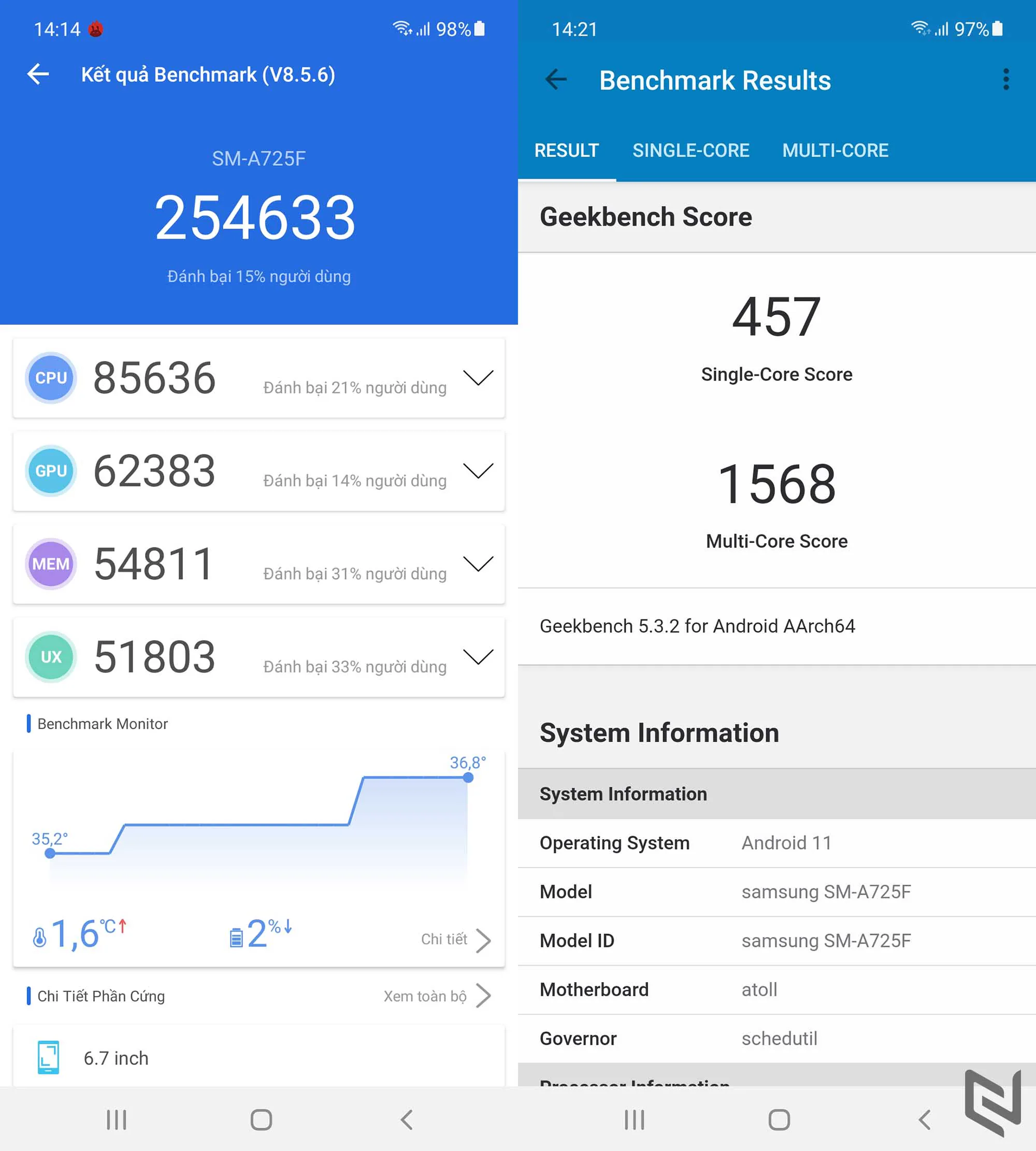 Mở hộp Samsung Galaxy A72: Rất đẹp, 4 camera với đa dạng chế độ chụp