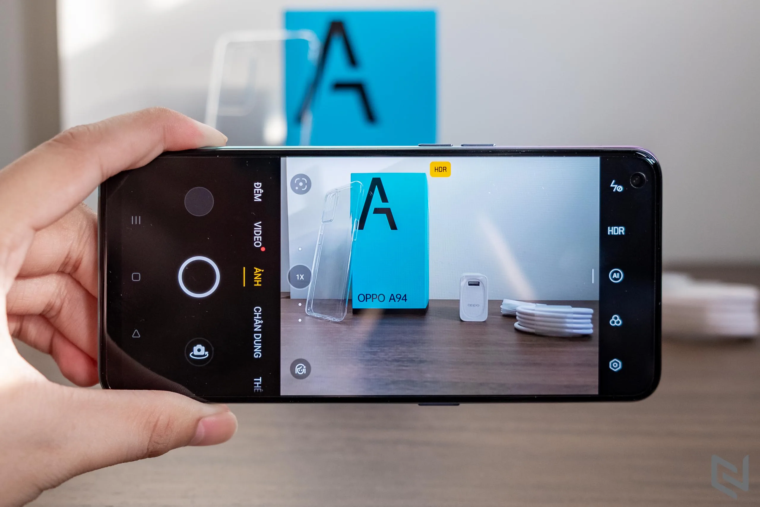 Mở hộp OPPO A94: Màu sắc cực kỳ bắt mắt, màn hình lớn tối ưu giải trí và 4 camera