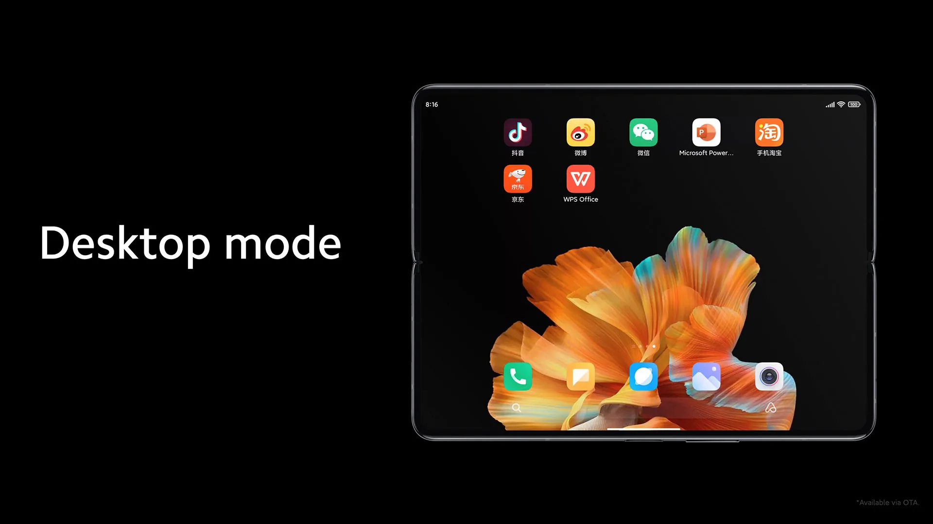 Smartphone gập Mi Mix Fold từ Xiaomi sở hữu ống kính tinh thể lỏng với độ phóng đại 3X