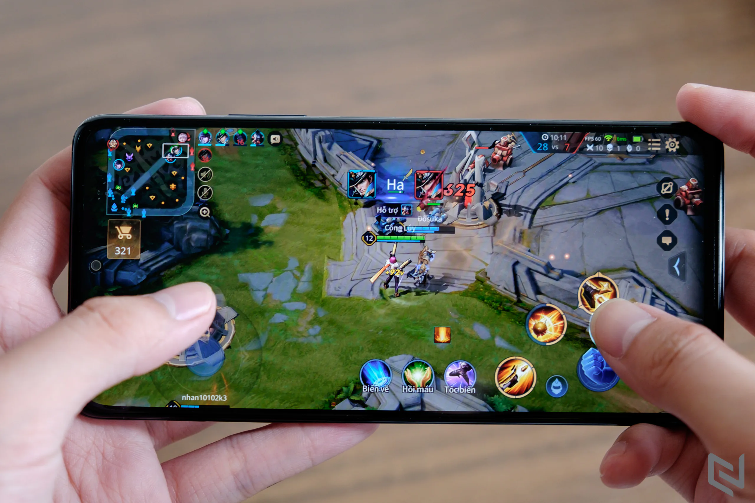 trên tay Redmi Note 10 Pro