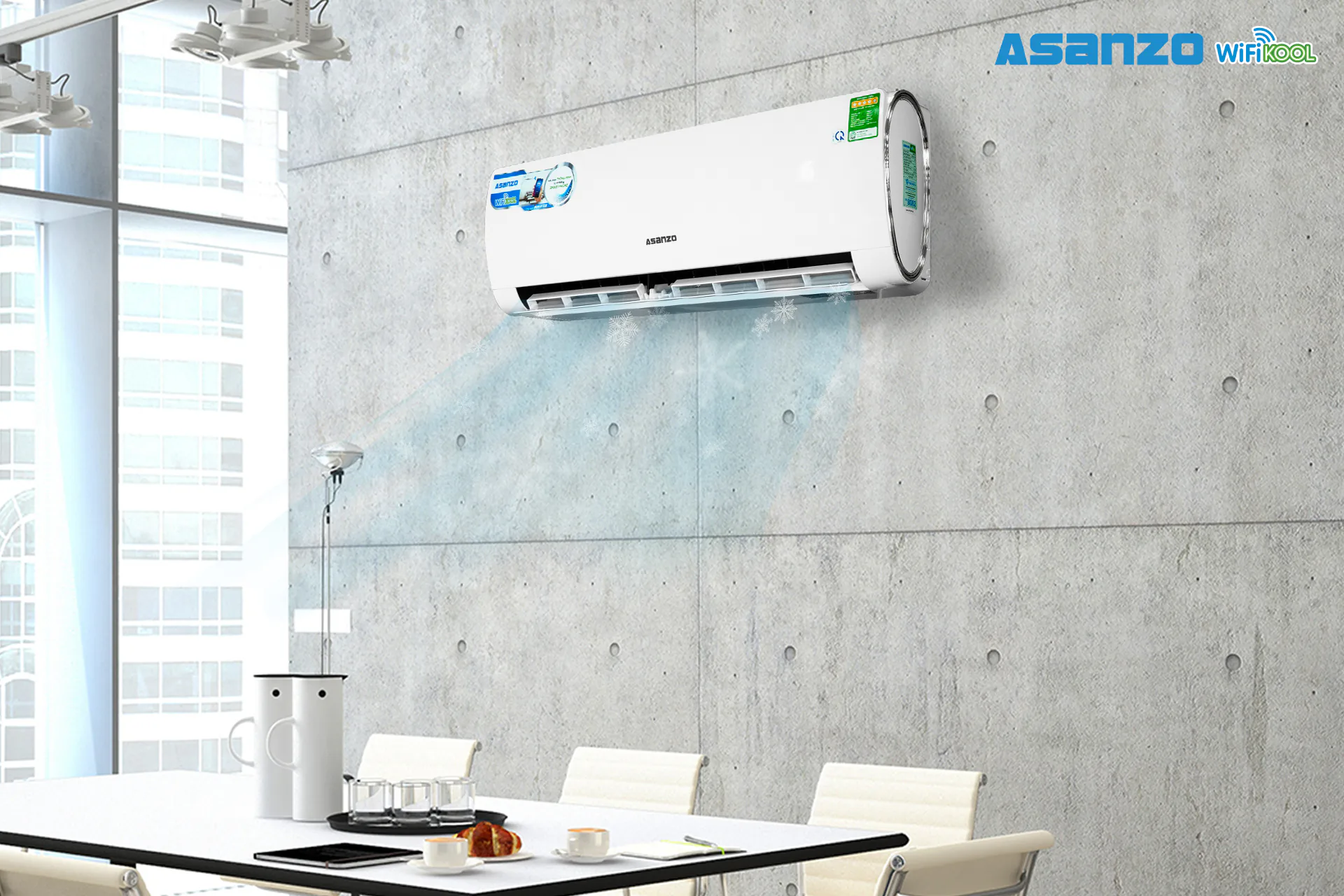 Asanzo ra mắt điều hòa thông minh đầu tiên tích hợp nền tảng smarthome
