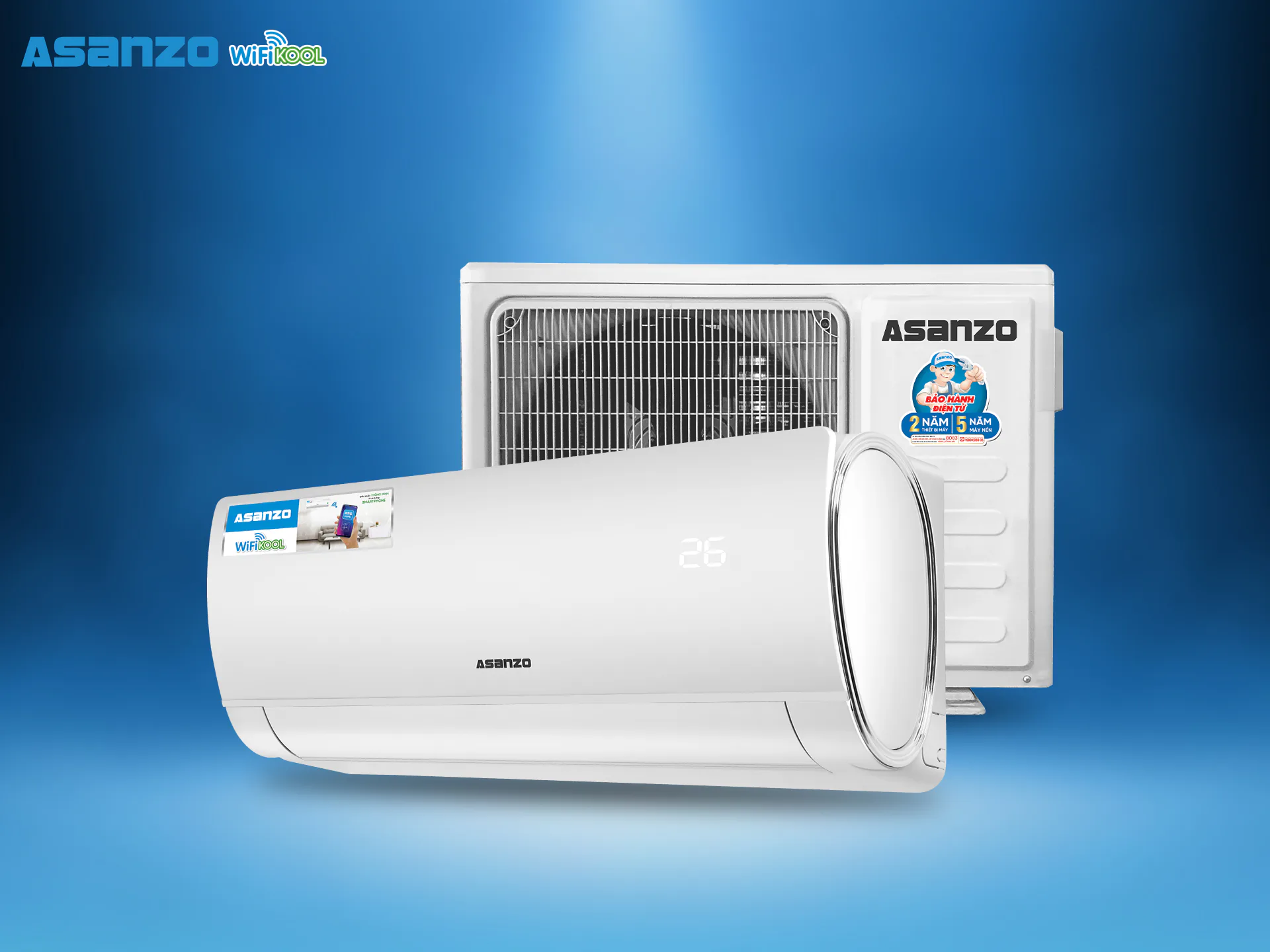 Asanzo ra mắt điều hòa thông minh đầu tiên tích hợp nền tảng smarthome