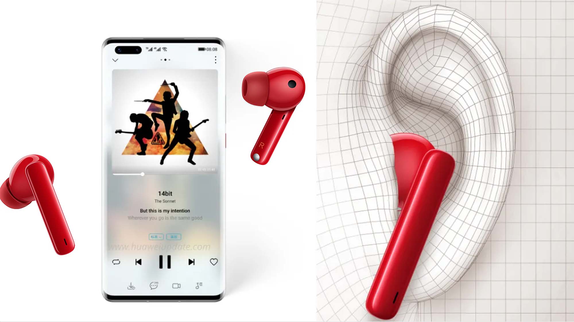 HUAWEI Freebuds 4i - Tai nghe True Wireless đáng mua nhất tầm giá dưới 2 triệu nay có thêm màu đỏ giới hạn cực chất
