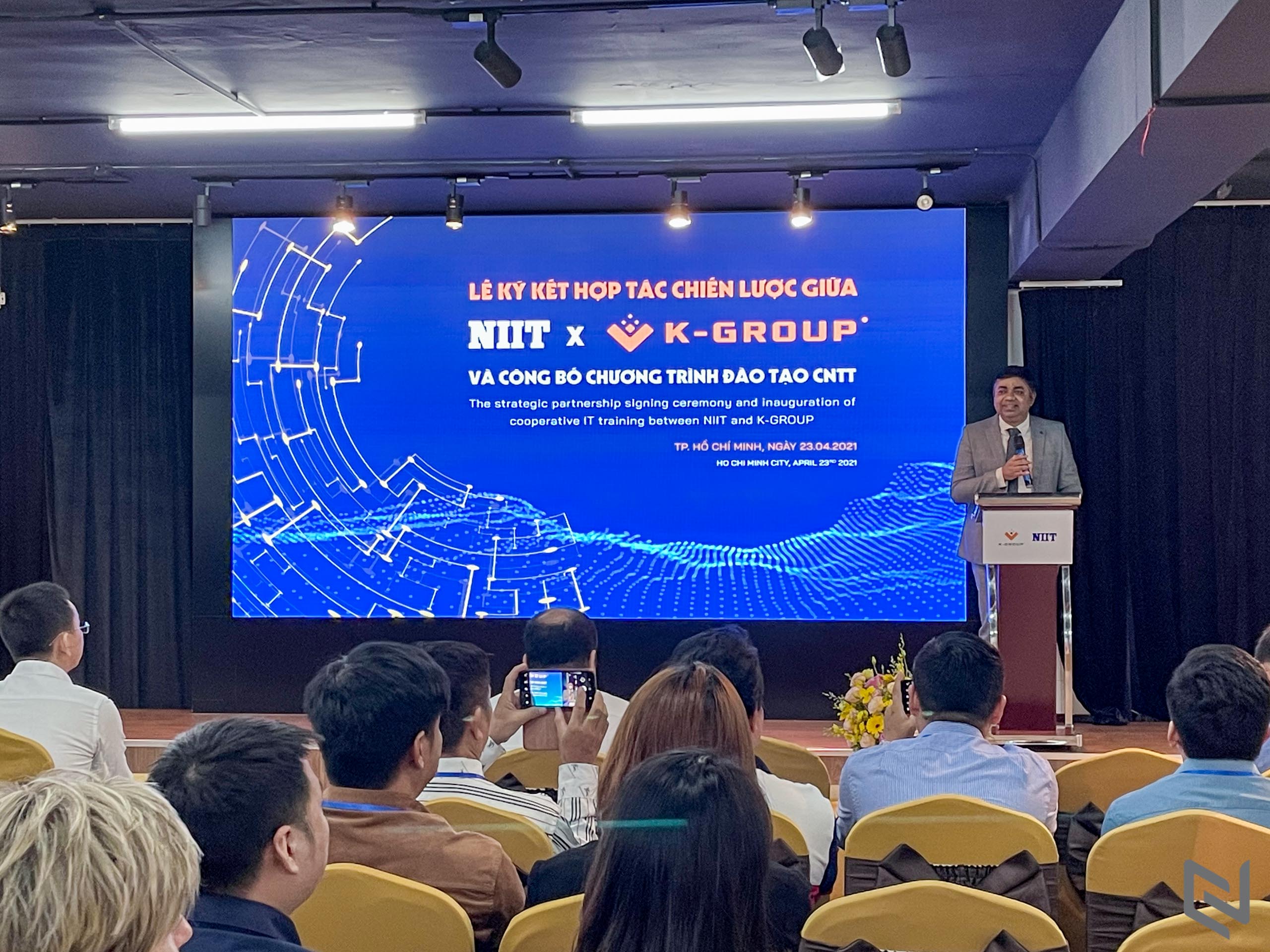 K-Group ký kết hợp tác chiến lược với NIIT và công bố chương trình đào tạo công nghệ thông tin
