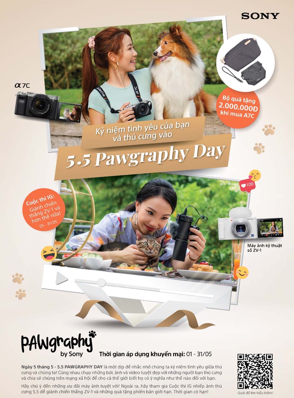 Tưng bừng Pawgraphy 5.5: Ngày hội nhiếp ảnh và quay phim thú cưng