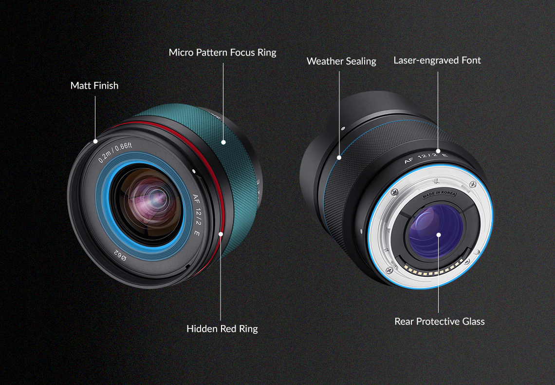 Samyang ra mắt ống kính 12mm F2 mới dành cho các máy ảnh Sony APS-C