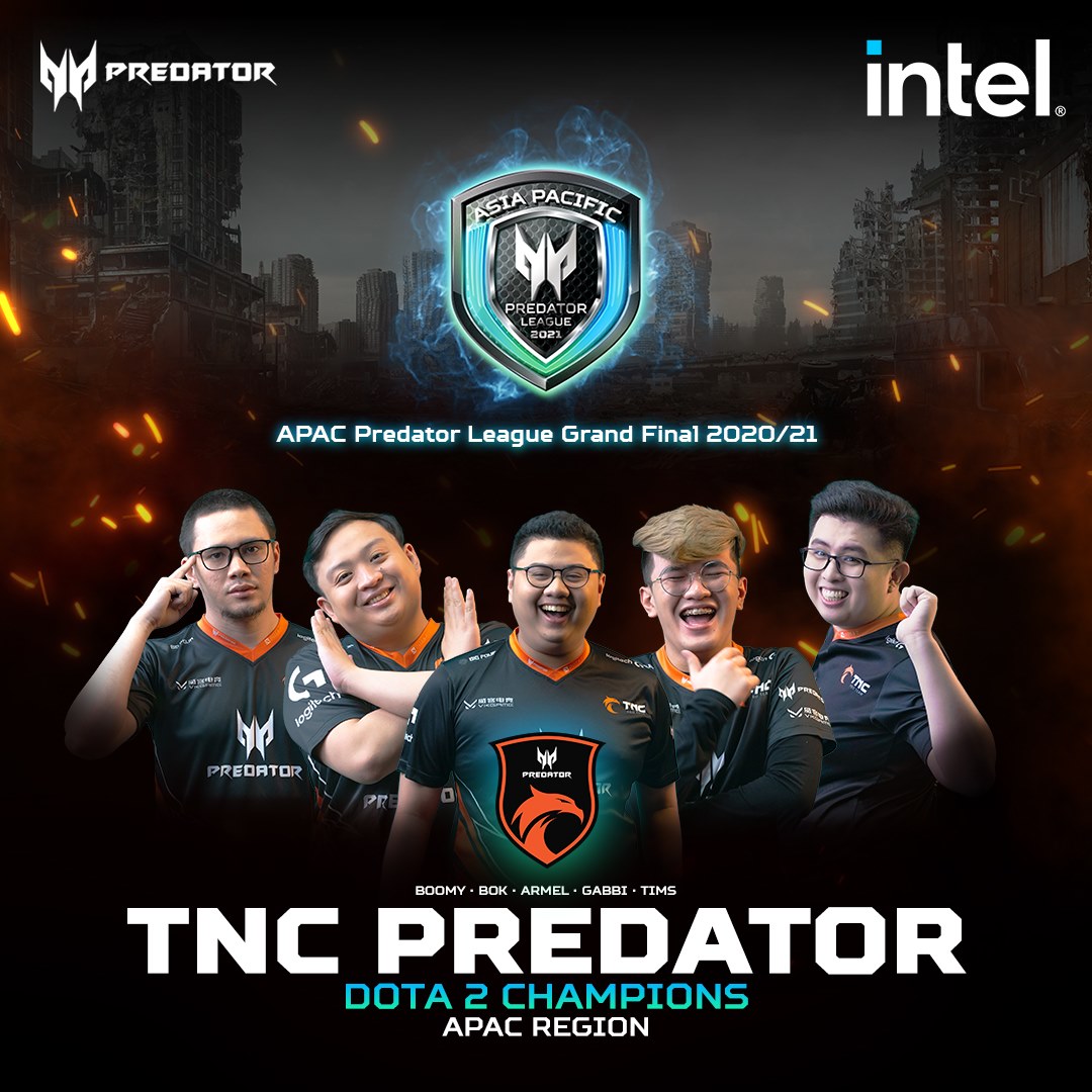 Giải đấu Predator League Châu Á - Thái Bình Dương kết thúc sau 6 ngày tranh tài căng thẳng giữa 17 khu vực