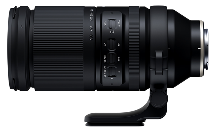 Lộ diện hình ảnh ống kính Tamron 150-500mm F5-6.7 Di III VC VXD sẽ được ra mắt 22/4
