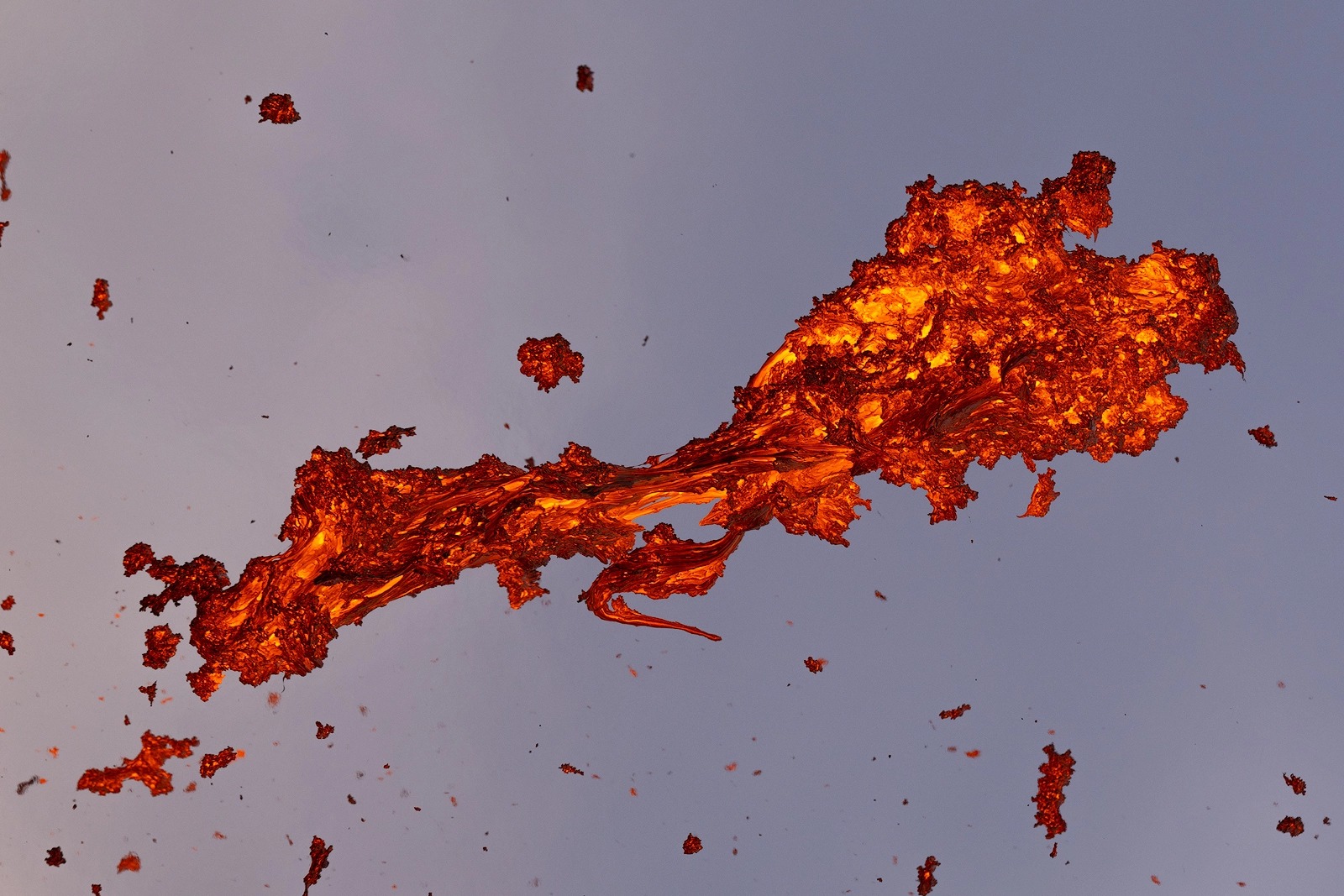 Cùng ngắm nhìn các thước phim tài liệu về một núi lửa tại Iceland phun trào cực kỳ ấn tượng