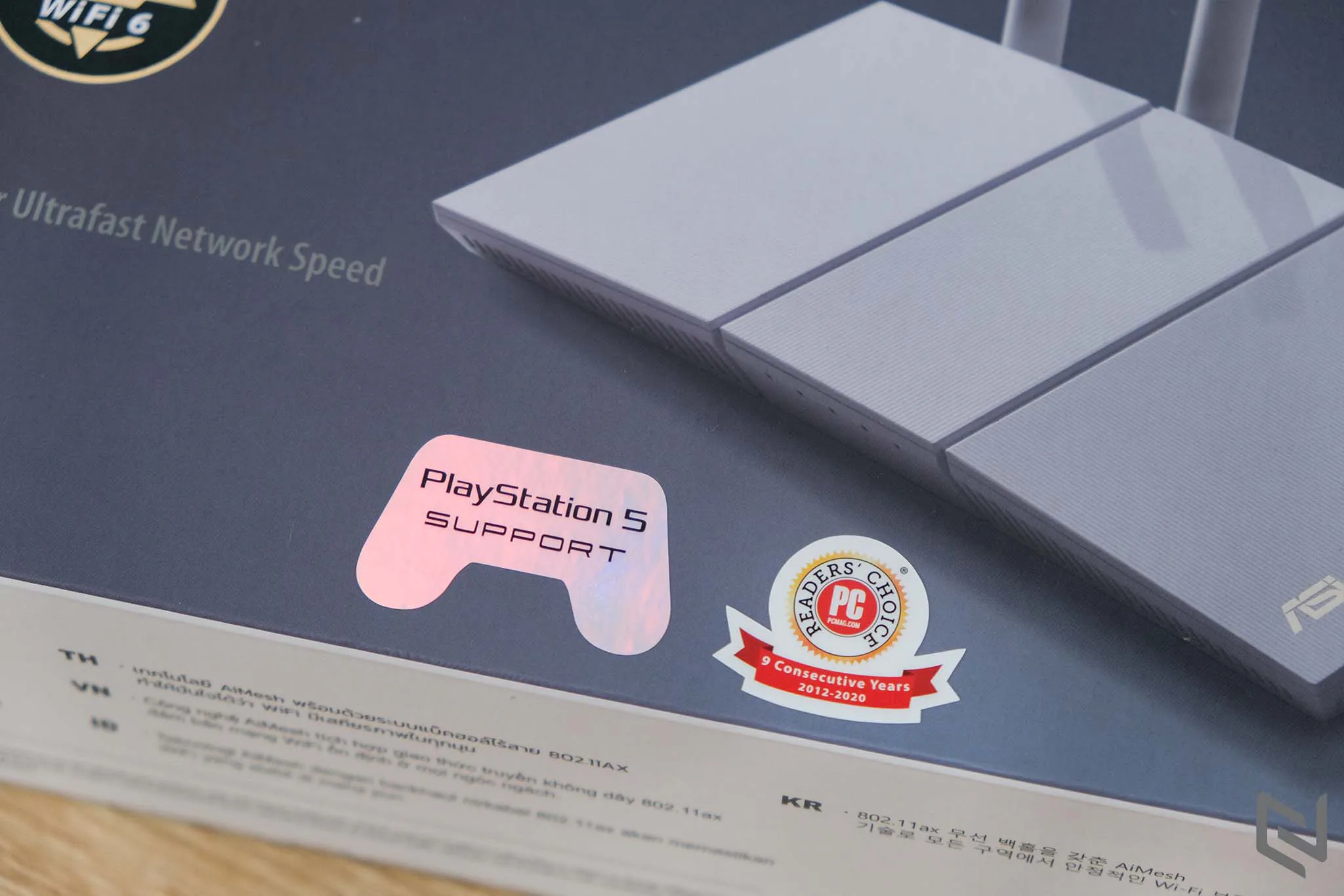 Trên tay Router Wifi ASUS RT-AX55 AX1800 Dual Band WiFi 6: Cộng sự tuyệt vời cho PlayStation 5, tối ưu tốc độ và tính thẩm mỹ với chi phí phải chăng