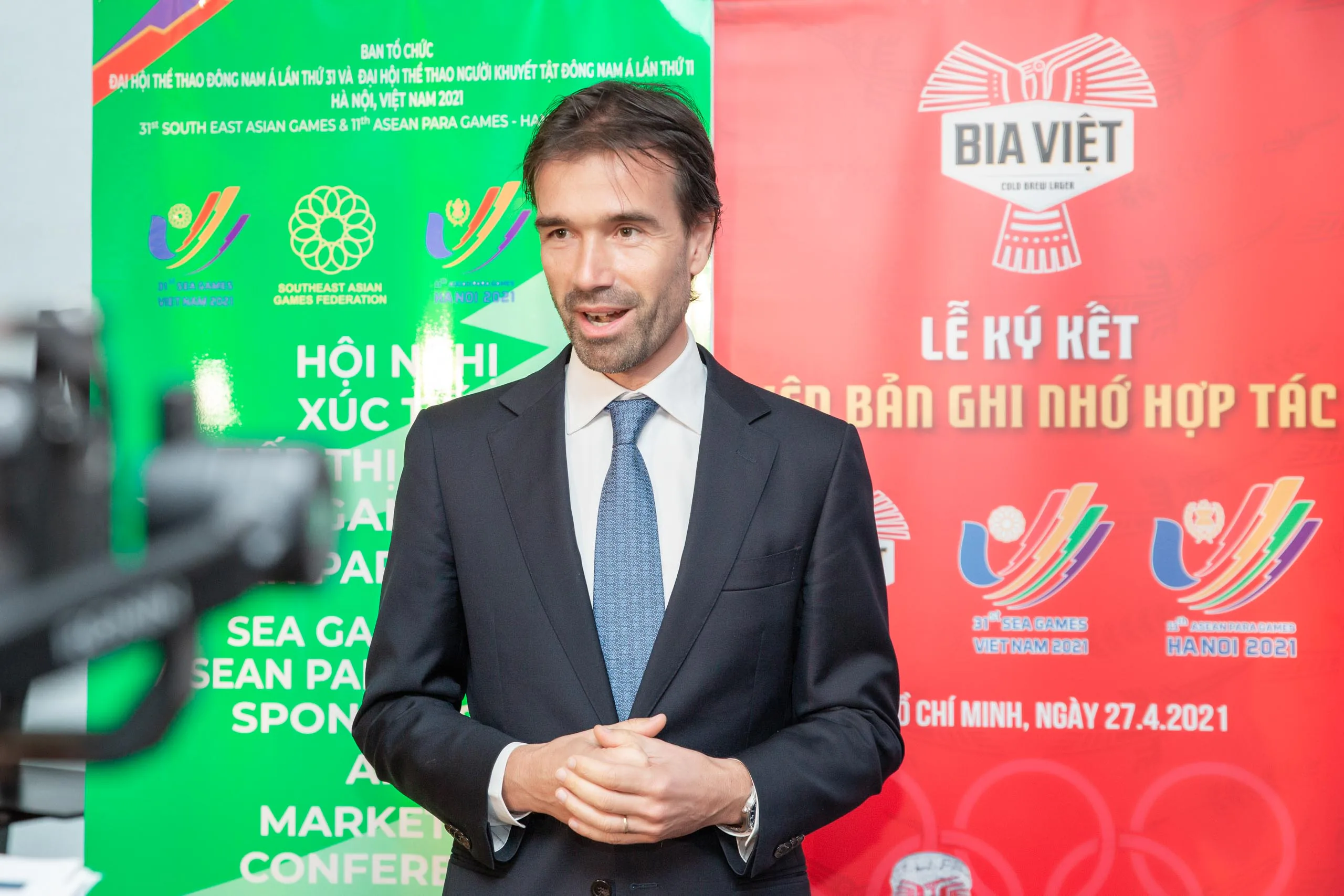 Bia Việt: Tự hào ký thỏa thuận tài trợ Sea Games 31 và Asean Para Games 11