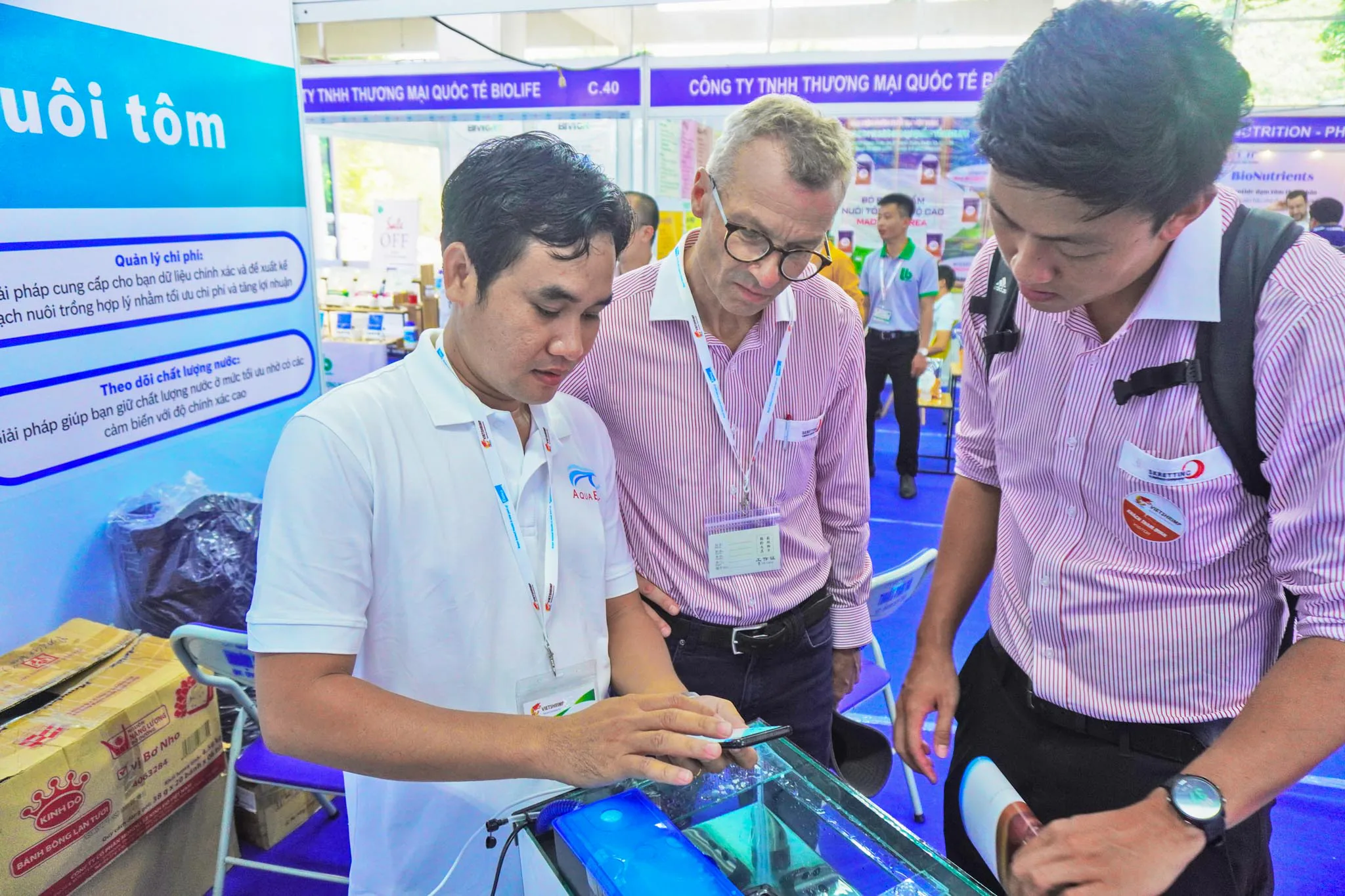 Bosch AquaEasy - Giải pháp công nghệ toàn diện cho người nuôi tôm