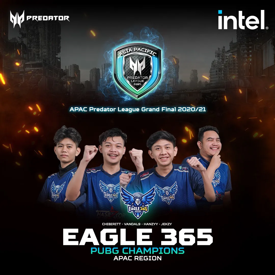Giải đấu Predator League Châu Á - Thái Bình Dương kết thúc sau 6 ngày tranh tài căng thẳng giữa 17 khu vực