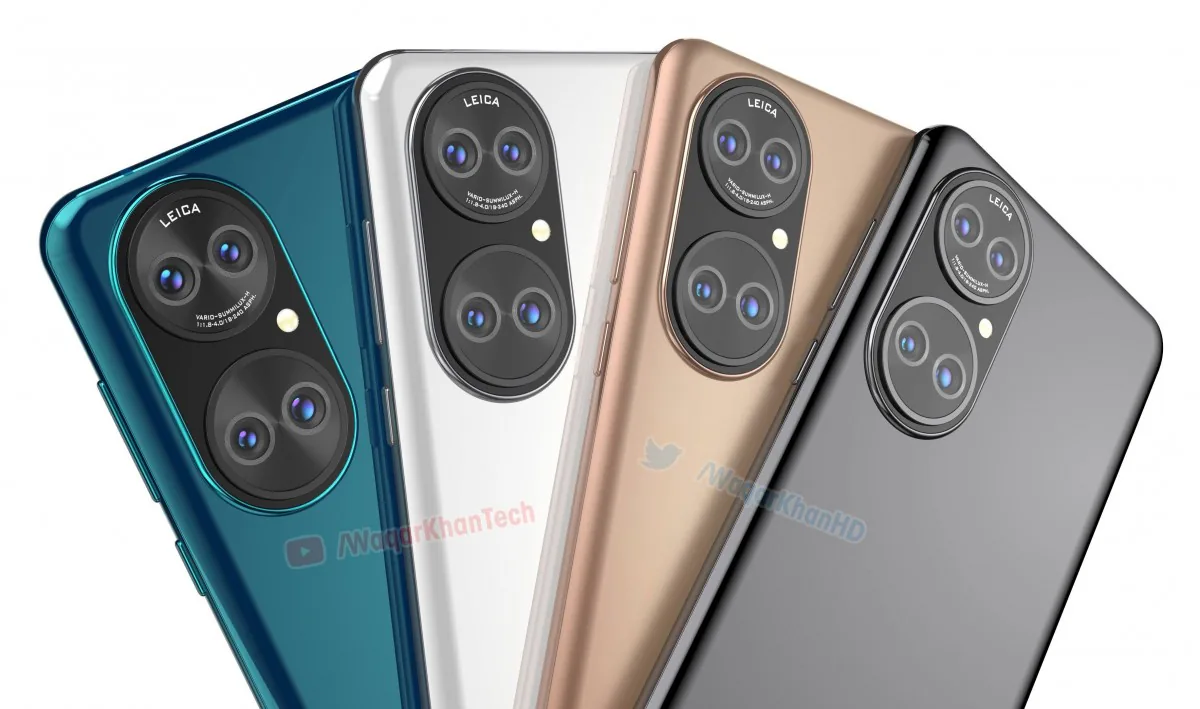 Lộ diện hình ảnh chất lượng cao của Huawei P50