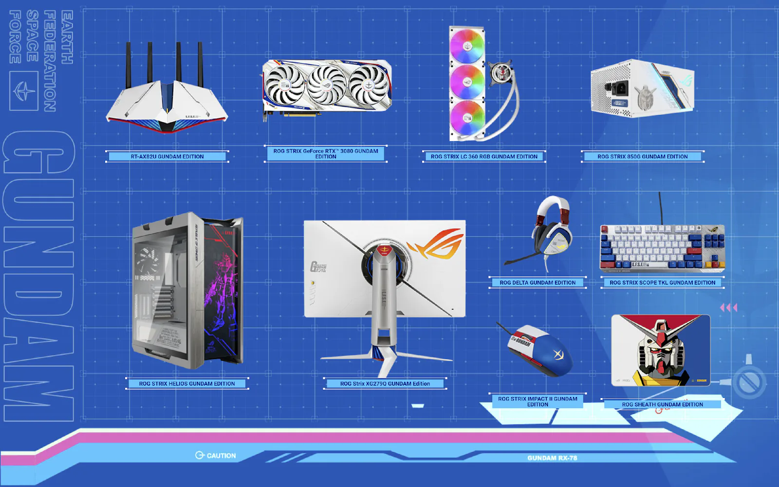 ASUS giới thiệu loạt mainboard Z590 và hệ sinh thái ASUS x Gundam tại Việt Nam