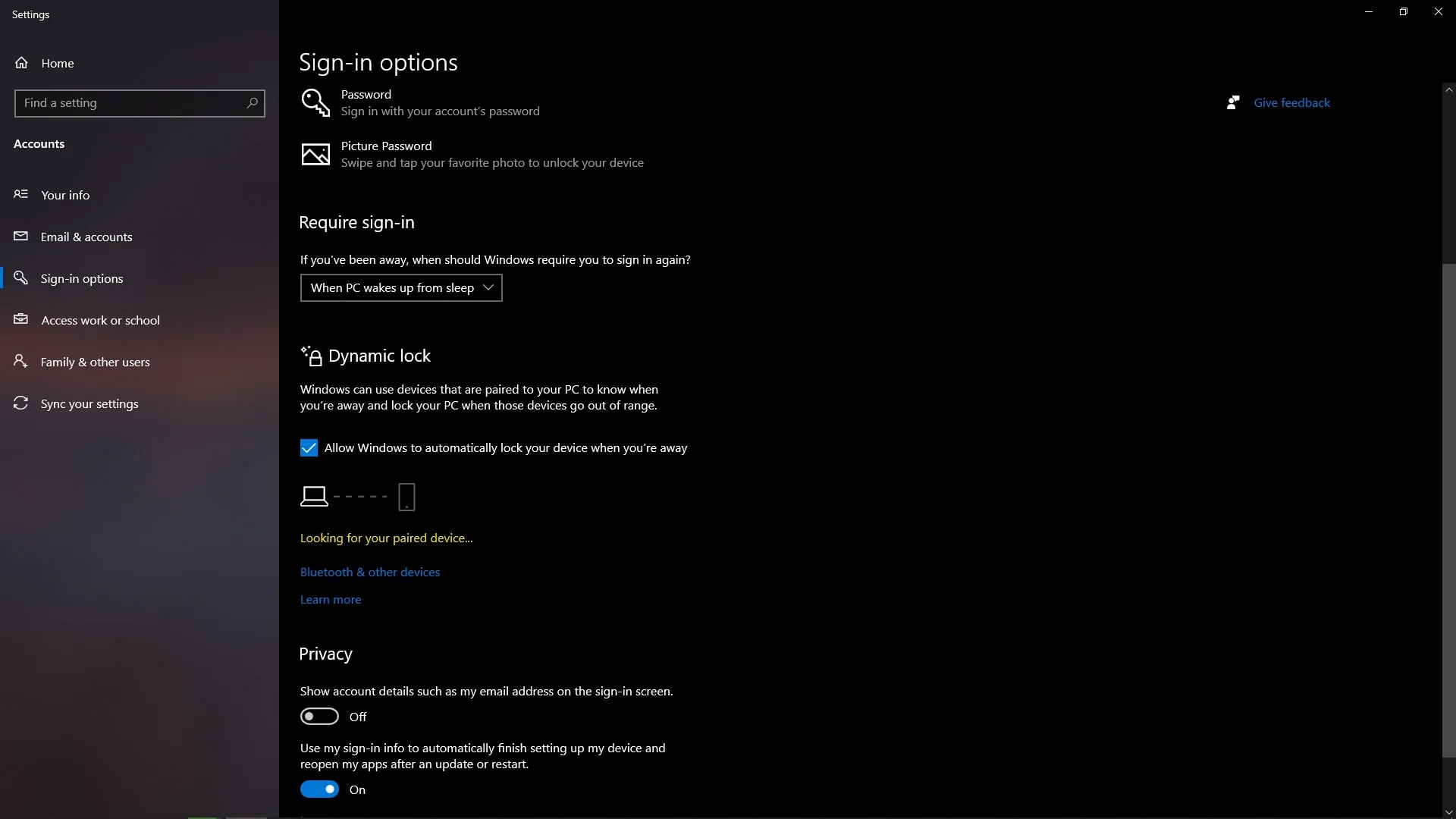 Cách khóa tự động Windows 10 ngay khi bạn rời bàn làm việc