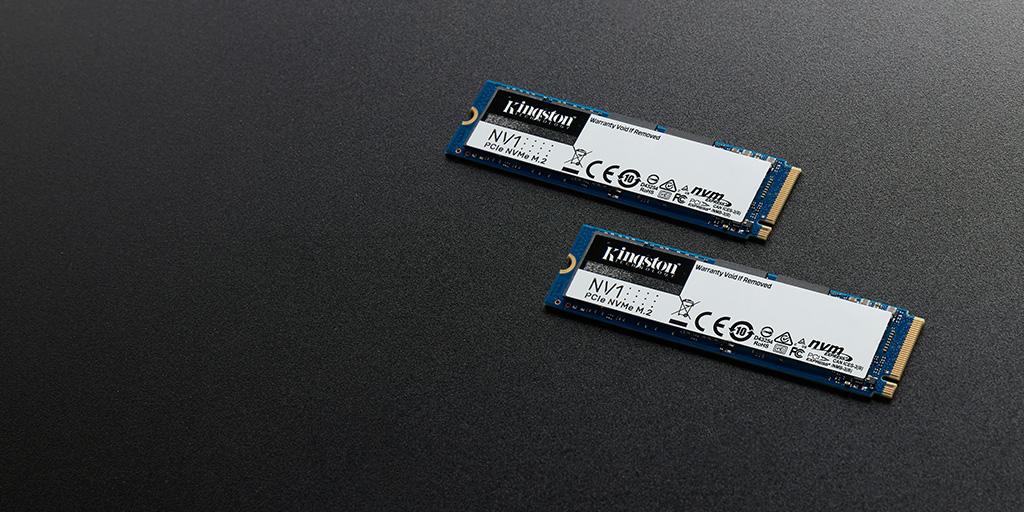 Kingston ra mắt ổ cứng SSD NV1 NVMe PCIe, có ba lựa chọn dung lượng 500GB, 1TB và 2TB