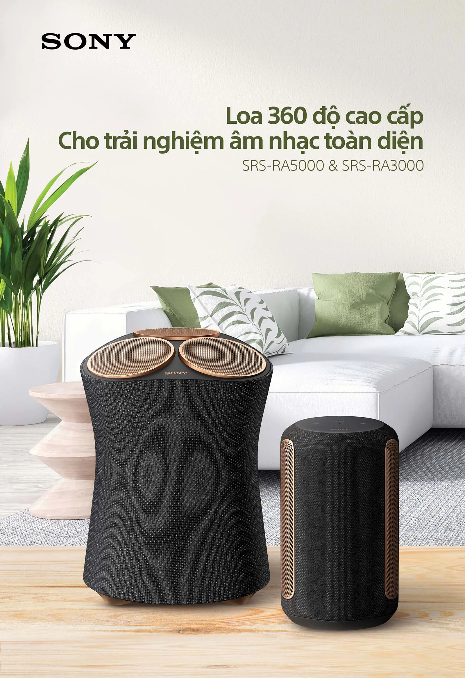 Sony chính thức ra mắt Loa 360 độ Cao Cấp: Cho Trải Nghiệm Âm Nhạc Toàn Diện