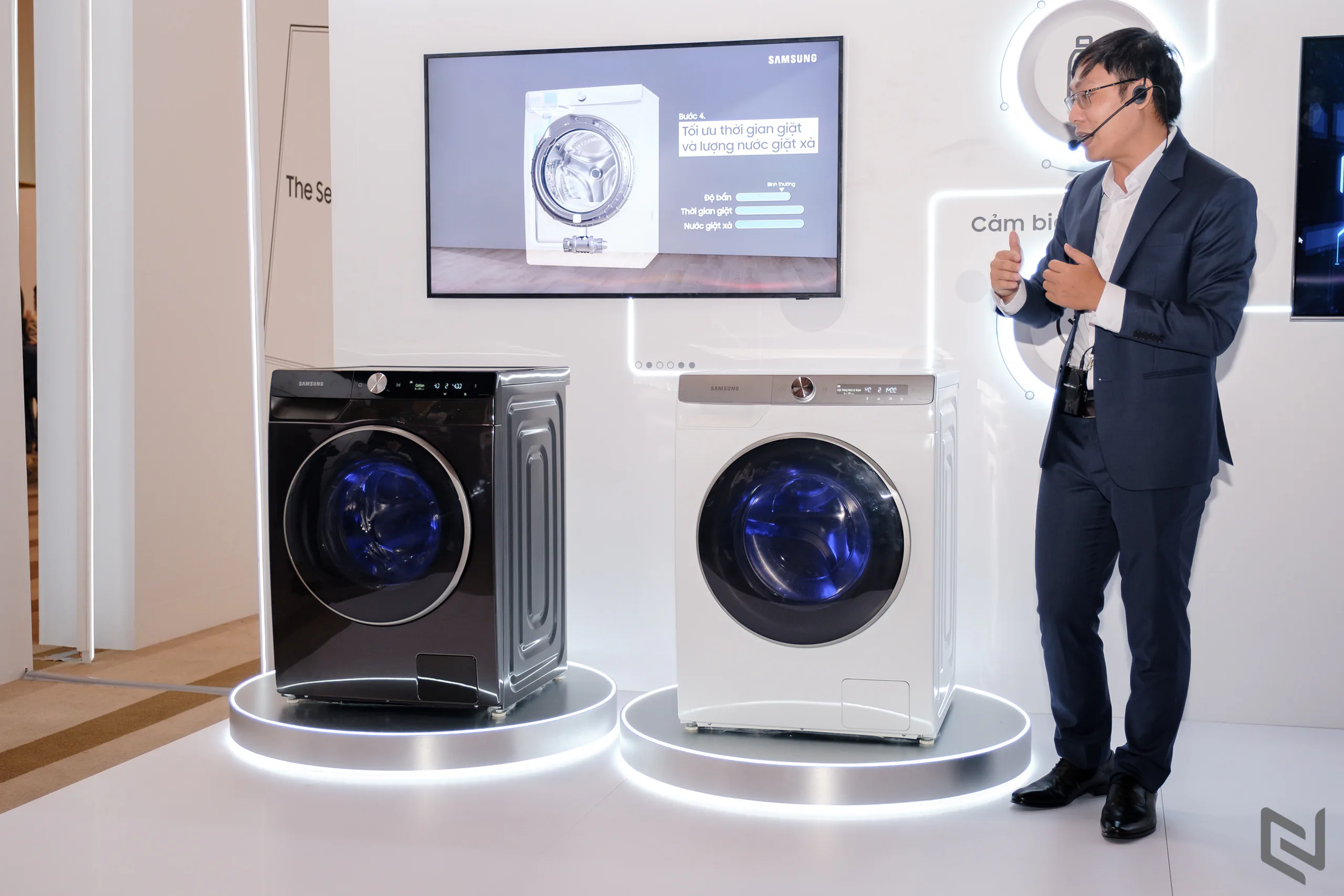 Samsung chính thức ra mắt máy giặt Samsung AI mới, mở ra một kỷ nguyên máy giặt thông minh mới cho gia đình Việt