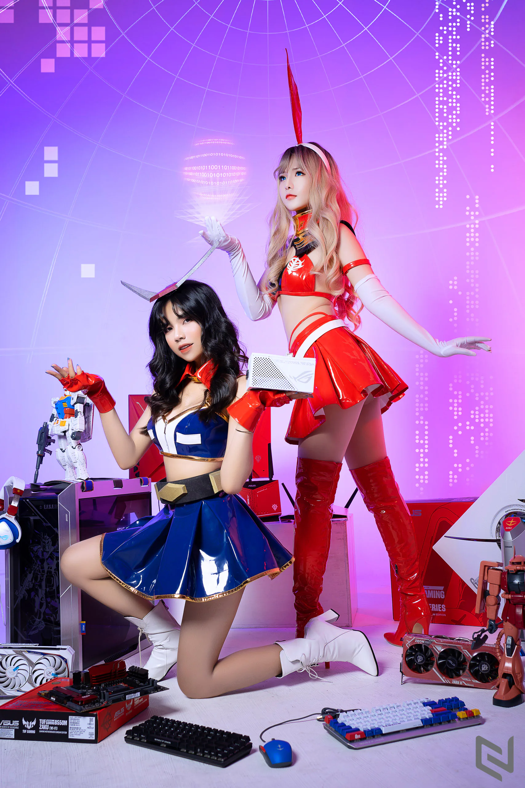 Ngắm nhìn bộ ảnh cosplay từ hệ sinh thái ASUS x Gundam