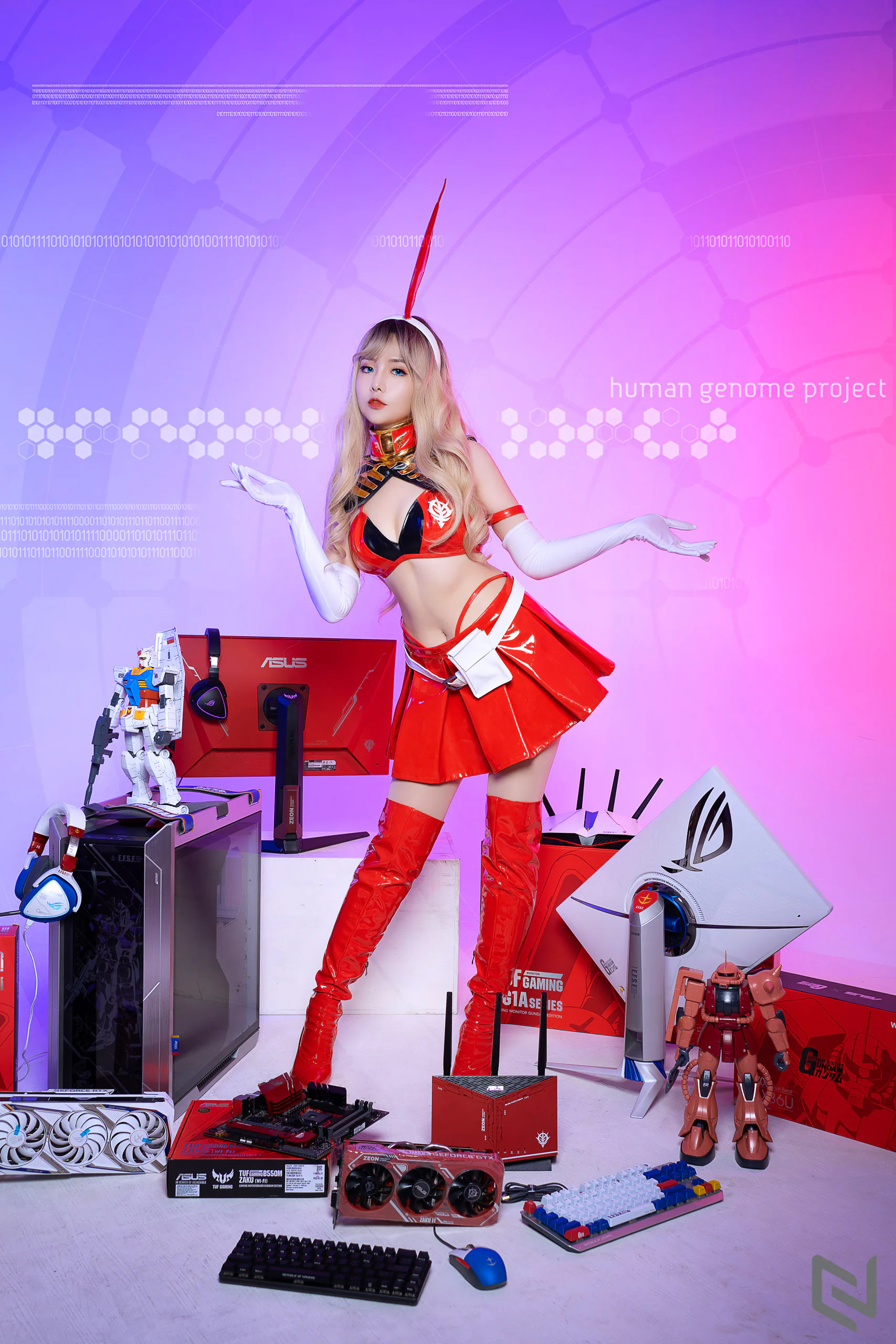 Ngắm nhìn bộ ảnh cosplay từ hệ sinh thái ASUS x Gundam