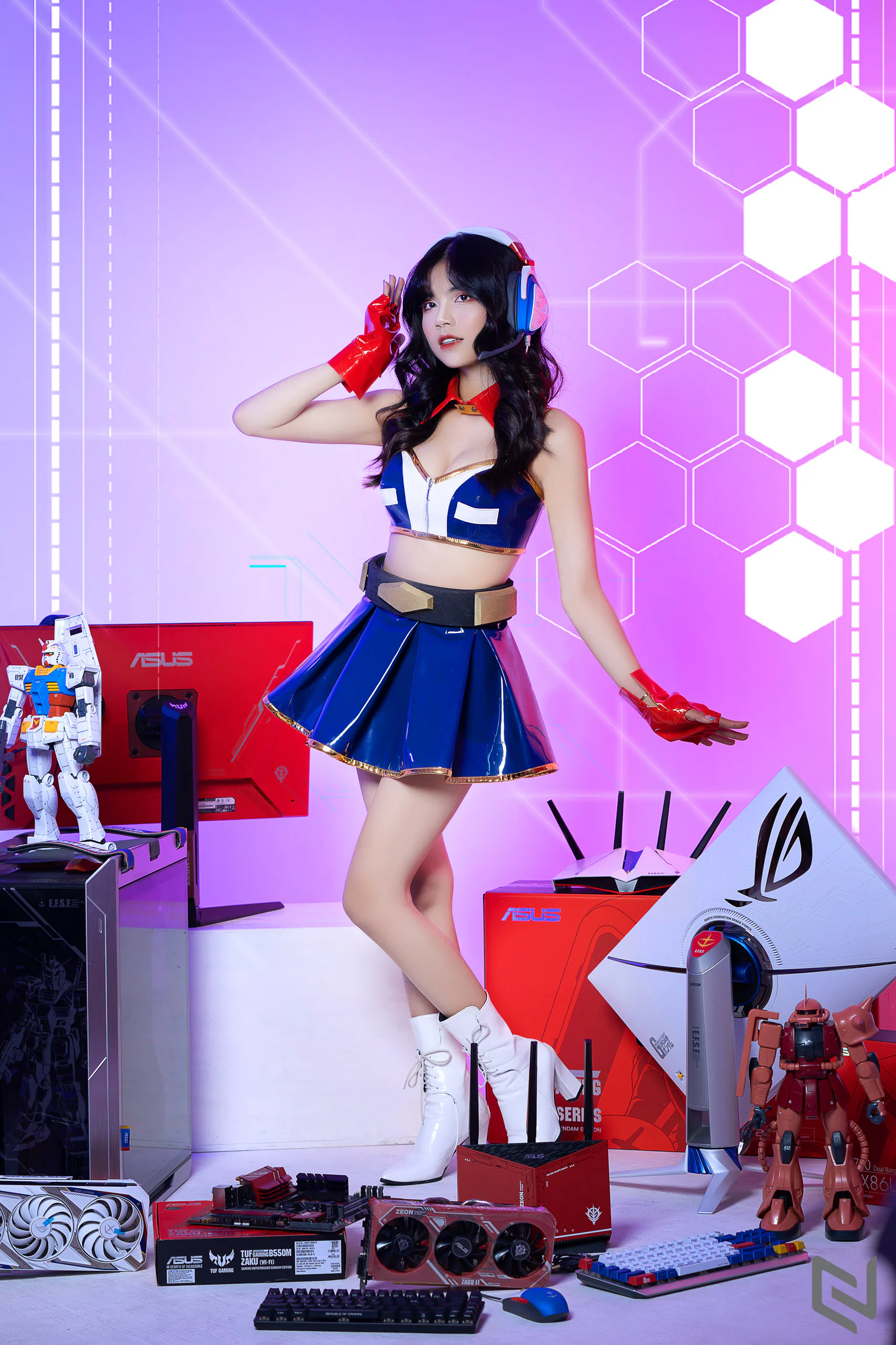 Ngắm nhìn bộ ảnh cosplay từ hệ sinh thái ASUS x Gundam