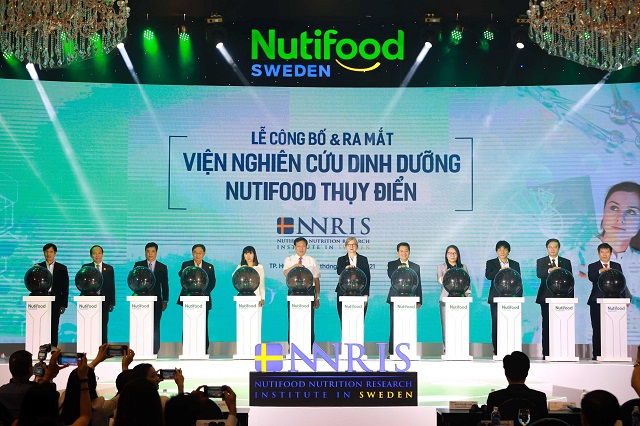 Nutifood ra mắt Viện Nghiên Cứu Dinh Dưỡng Nutifood Thuỵ Điển