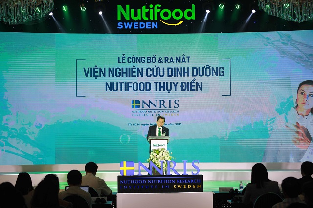 Nutifood ra mắt Viện Nghiên Cứu Dinh Dưỡng Nutifood Thuỵ Điển