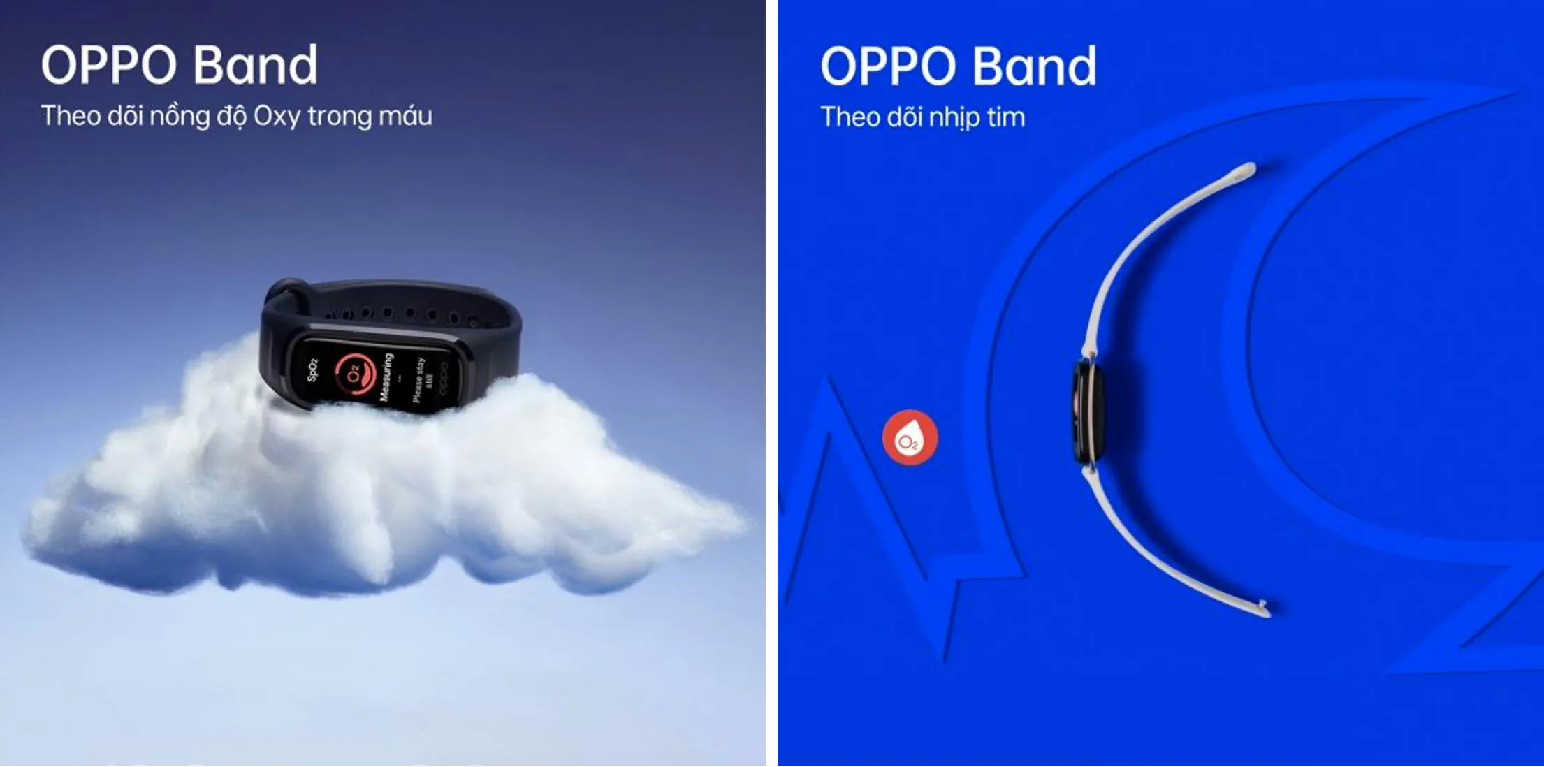OPPO Band chính thức ra mắt tại Việt Nam: Theo dõi sức khỏe toàn diện với tính năng đo chỉ số SpO2 liên tục