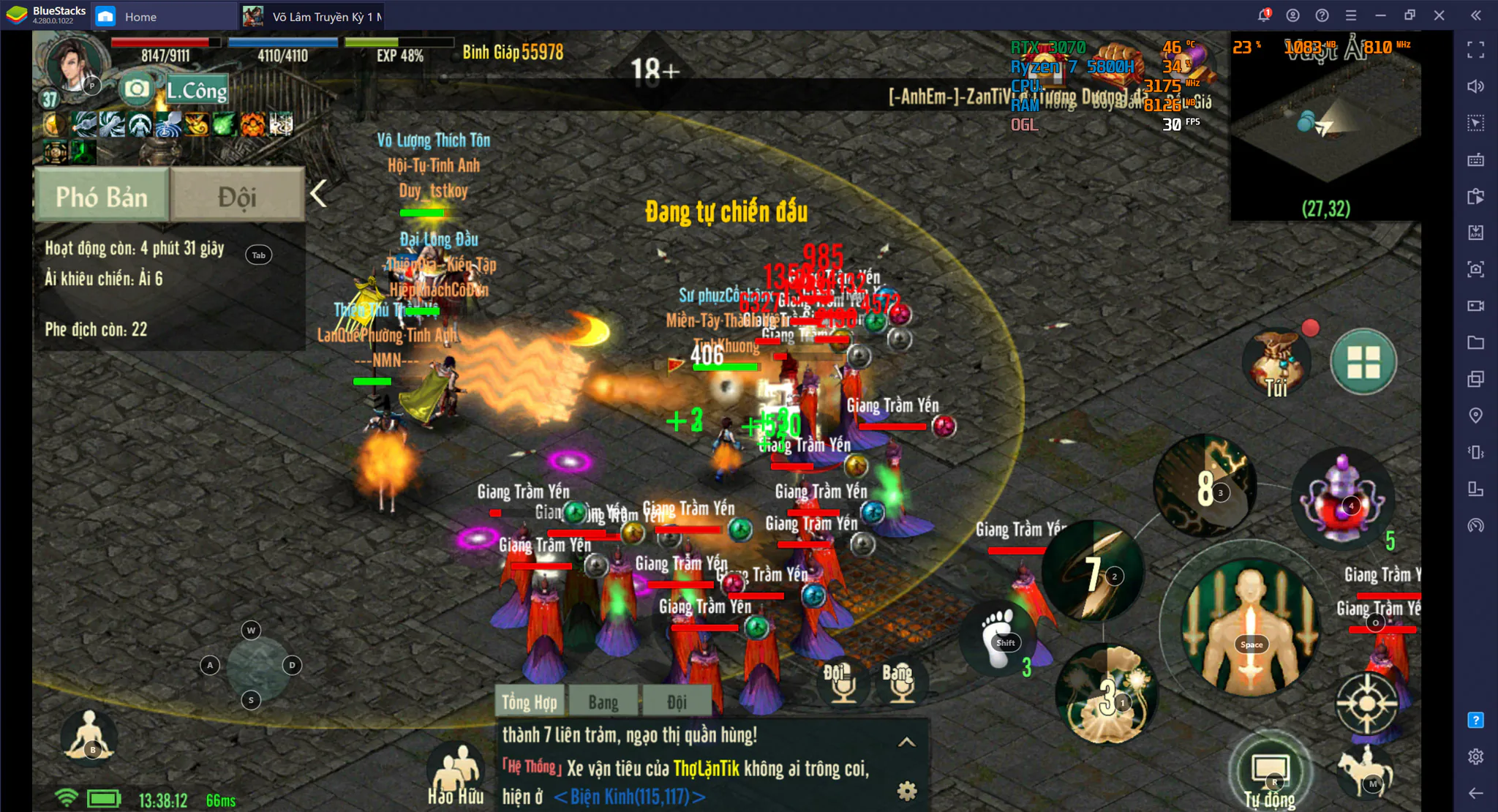Tất tần tật đáp án trả lời chính xác Vấn Đáp Ngày trong game Võ Lâm Truyền Kỳ 1 Mobile