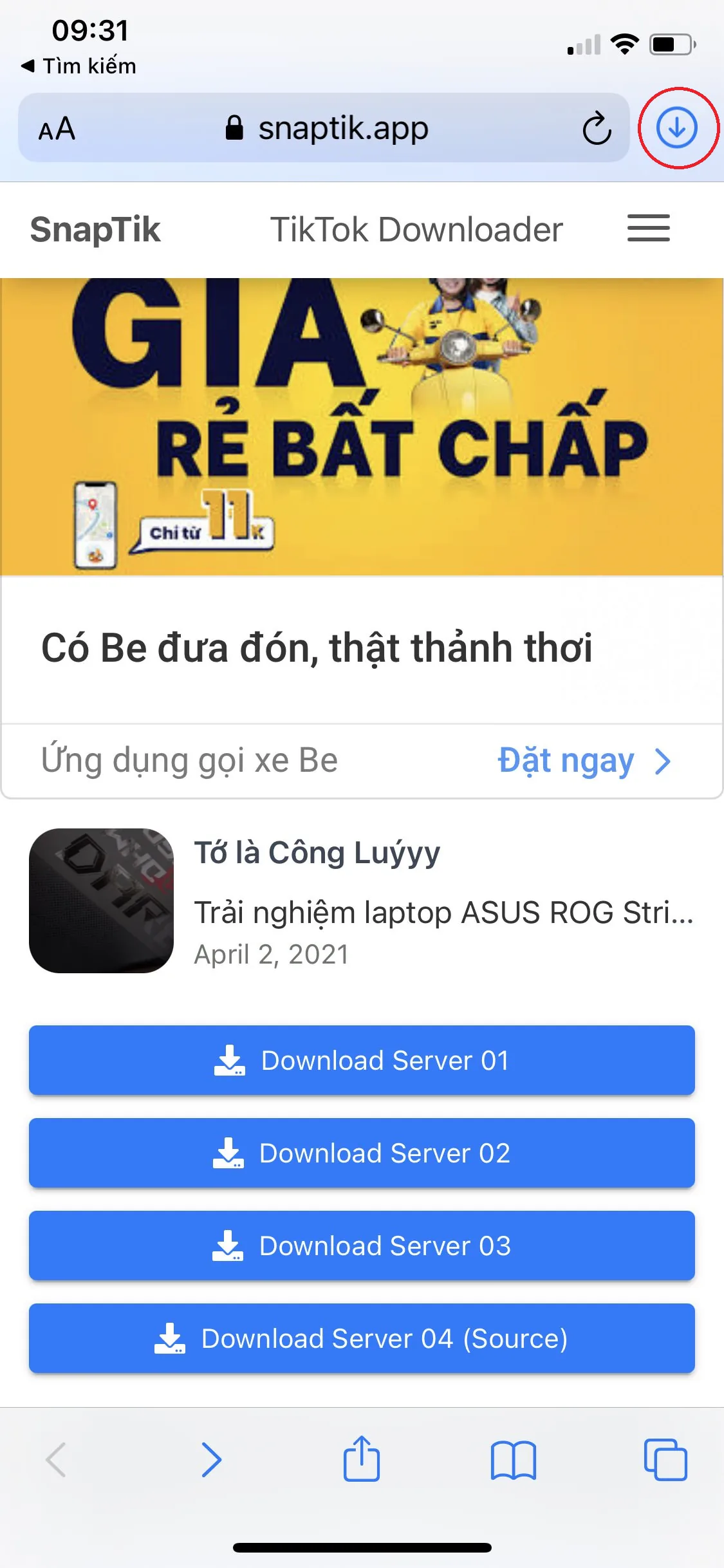 Hướng dẫn cách tải video từ TikTok mà không dính logo