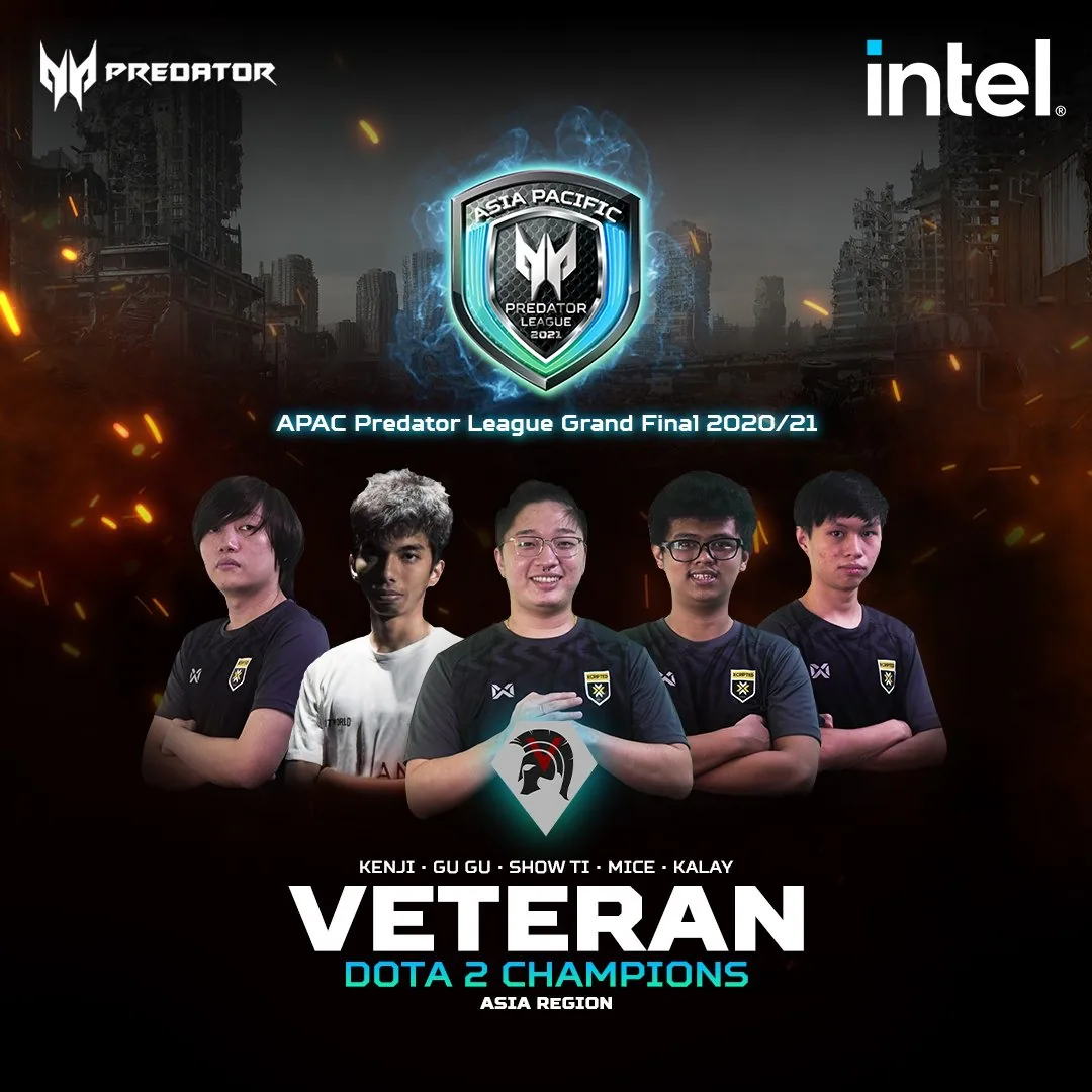 Giải đấu Predator League Châu Á - Thái Bình Dương kết thúc sau 6 ngày tranh tài căng thẳng giữa 17 khu vực