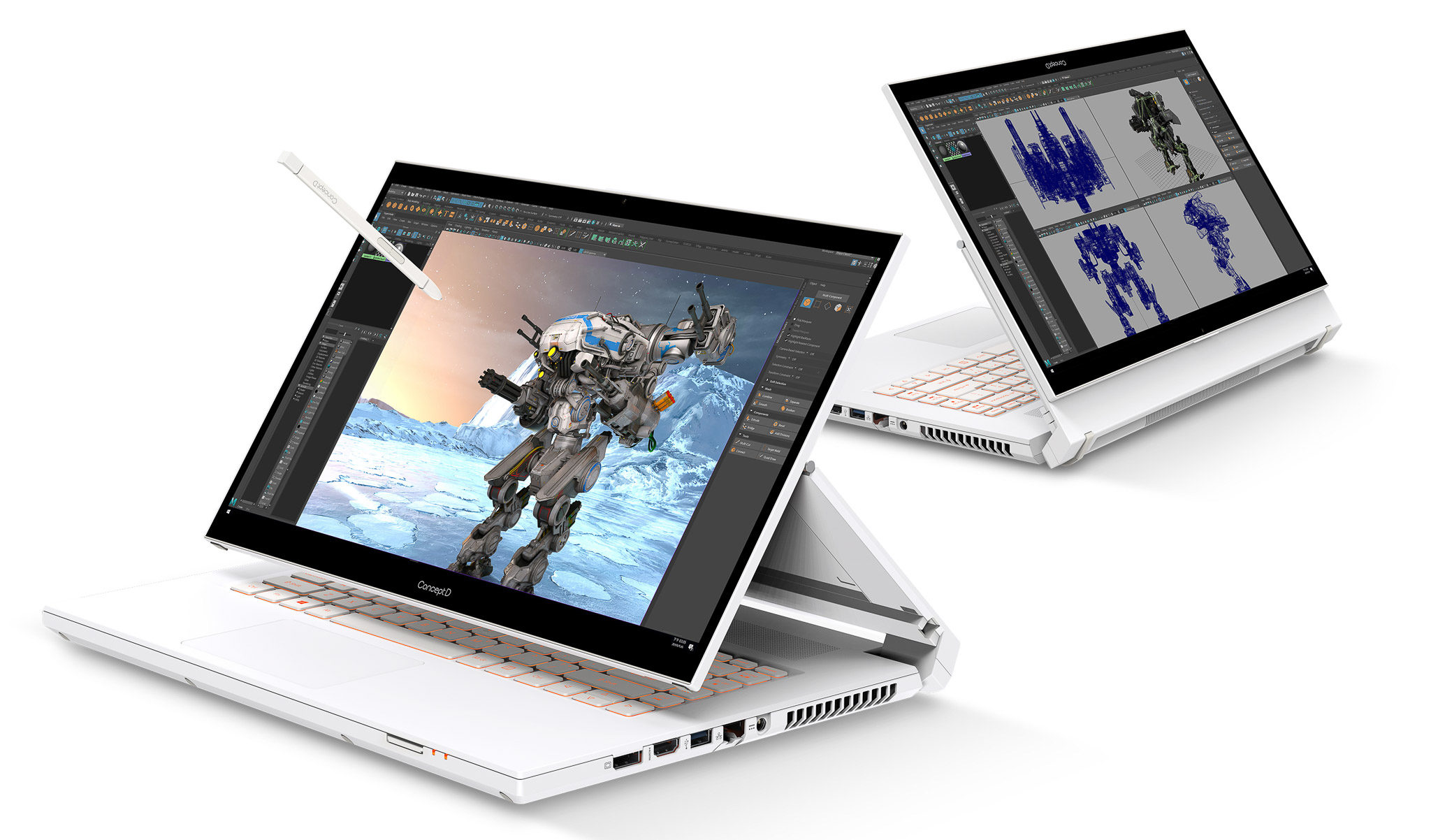 Acer nâng cấp laptop ConceptD: Intel Core H thế hệ 11, card đồ họa chuyên nghiệp NVIDIA RTX và màn hình 16 inch