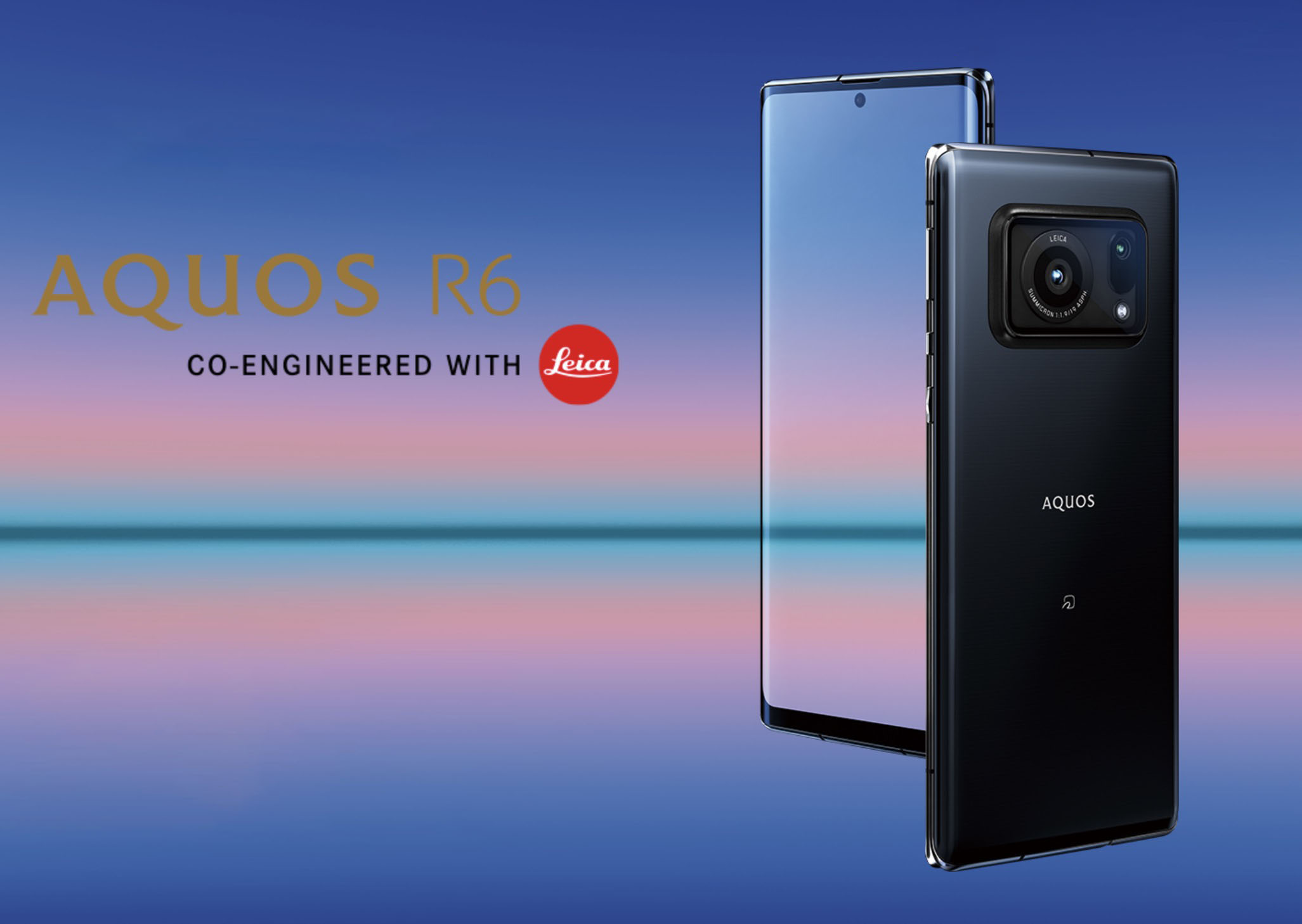 Sharp ra mắt điện thoại Aquos R6 hợp tác với Leica sử dụng cảm biến ảnh 1-inch 20MP