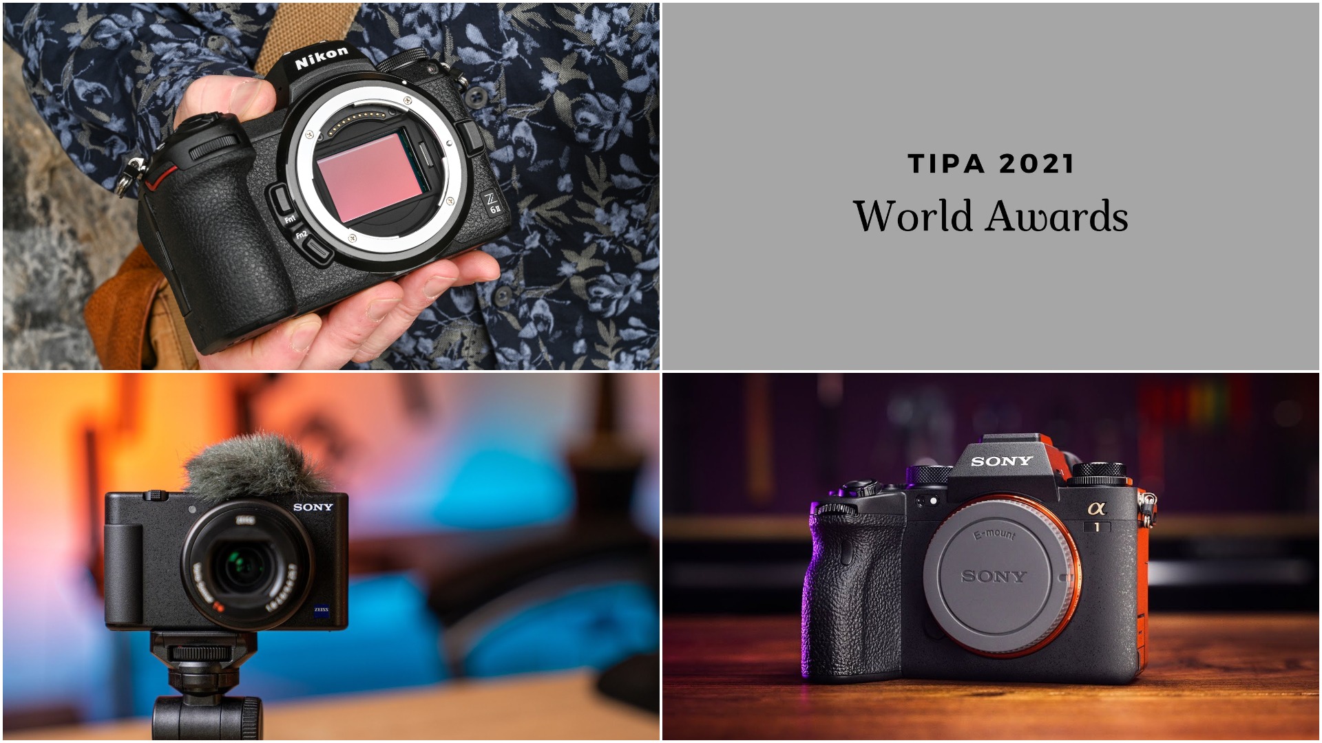 Sony và Nikon dẫn đầu trong nhiều hạng mục máy ảnh của giải thưởng TIPA 2021 toàn thế giới