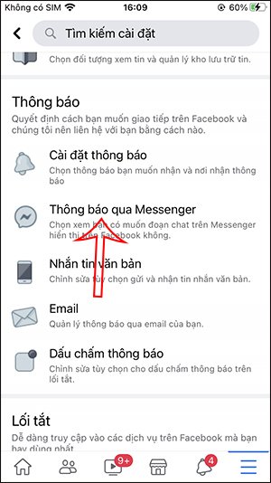 Hướng dẫn cách bật bong bóng chat cho ứng dụng Messenger trên iPhone