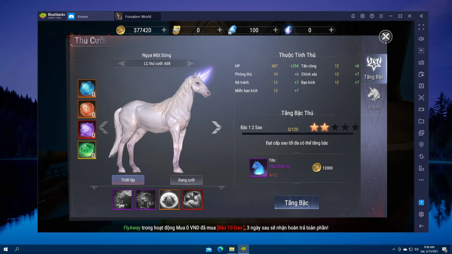 Tôi thăng cấp nhanh và trở nên mạnh hơn trong game Forsaken World: Thần Ma Đại Lục với BlueStacks như thế nào?