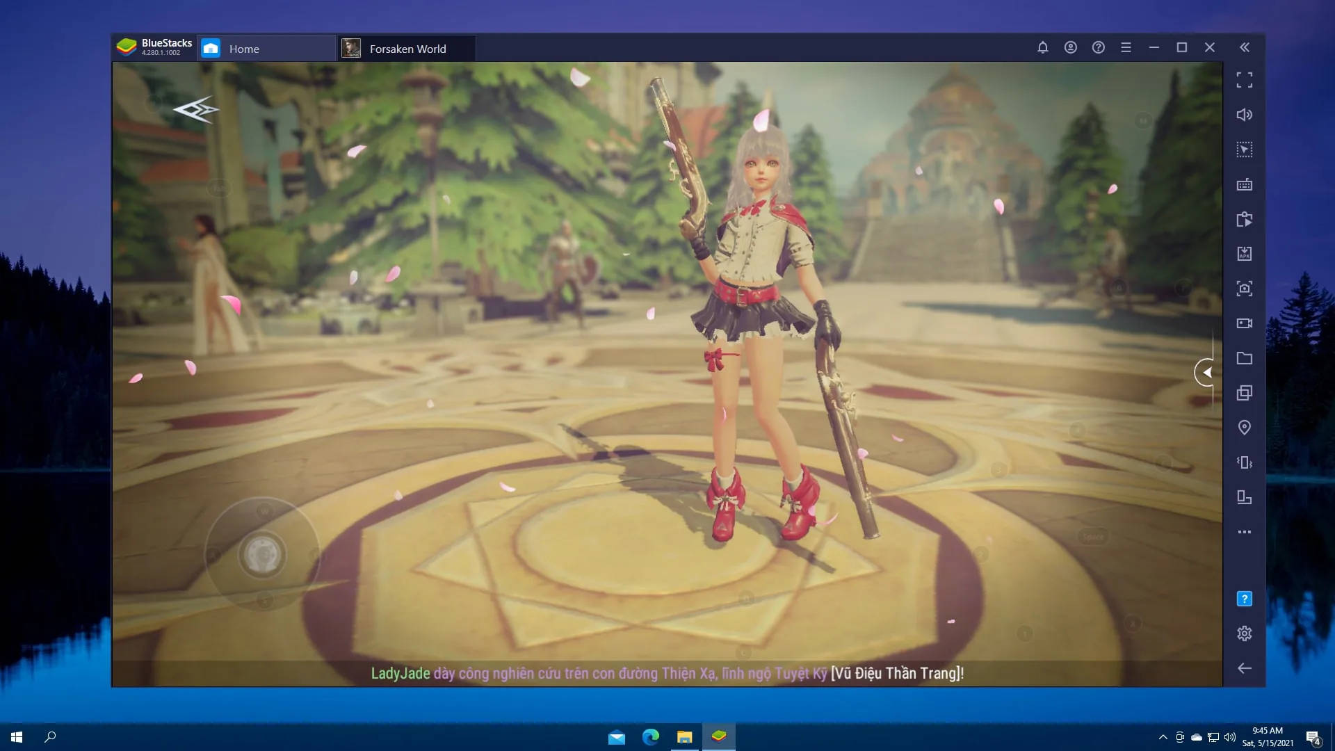 Tôi thăng cấp nhanh và trở nên mạnh hơn trong game Forsaken World: Thần Ma Đại Lục với BlueStacks như thế nào?