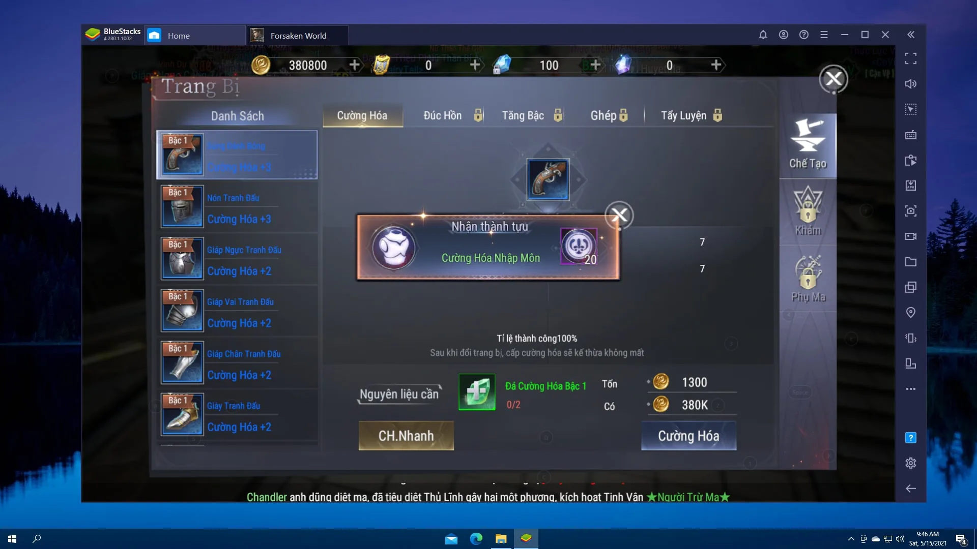 Tôi thăng cấp nhanh và trở nên mạnh hơn trong game Forsaken World: Thần Ma Đại Lục với BlueStacks như thế nào?