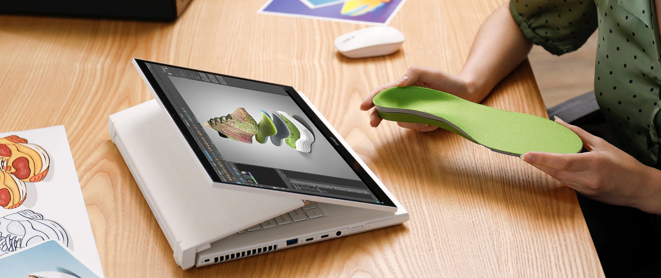 Acer nâng cấp laptop ConceptD: Intel Core H thế hệ 11, card đồ họa chuyên nghiệp NVIDIA RTX và màn hình 16 inch