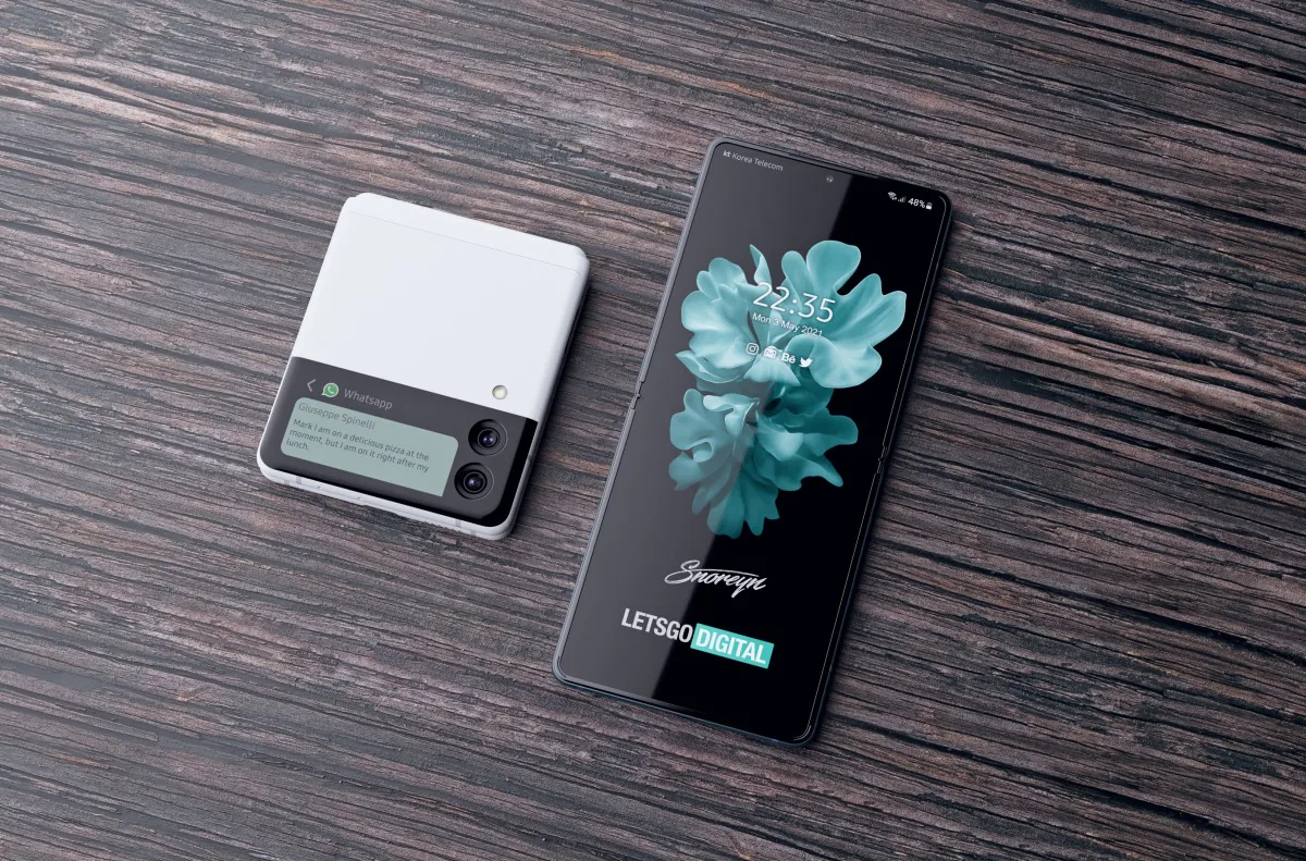 Loạt ảnh render Galaxy Z Flip 3 đẹp mắt được dựa trên ảnh rò rỉ trước đó