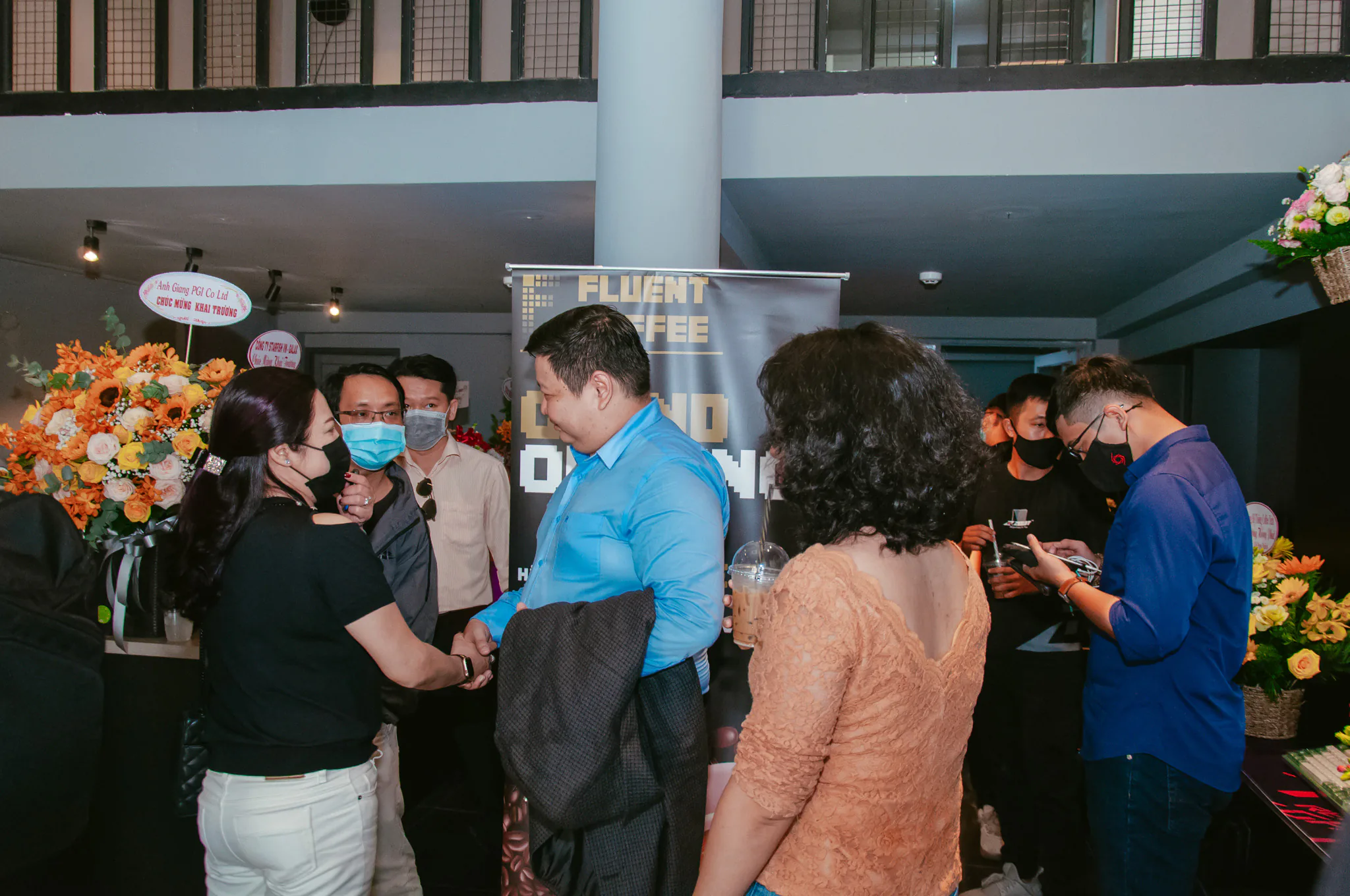 Lễ khai trương máy tính Hưng Danh và Fluent Coffee: Mô hình Coffee Tech kết hợp giữa công nghệ và cà phê sạch
