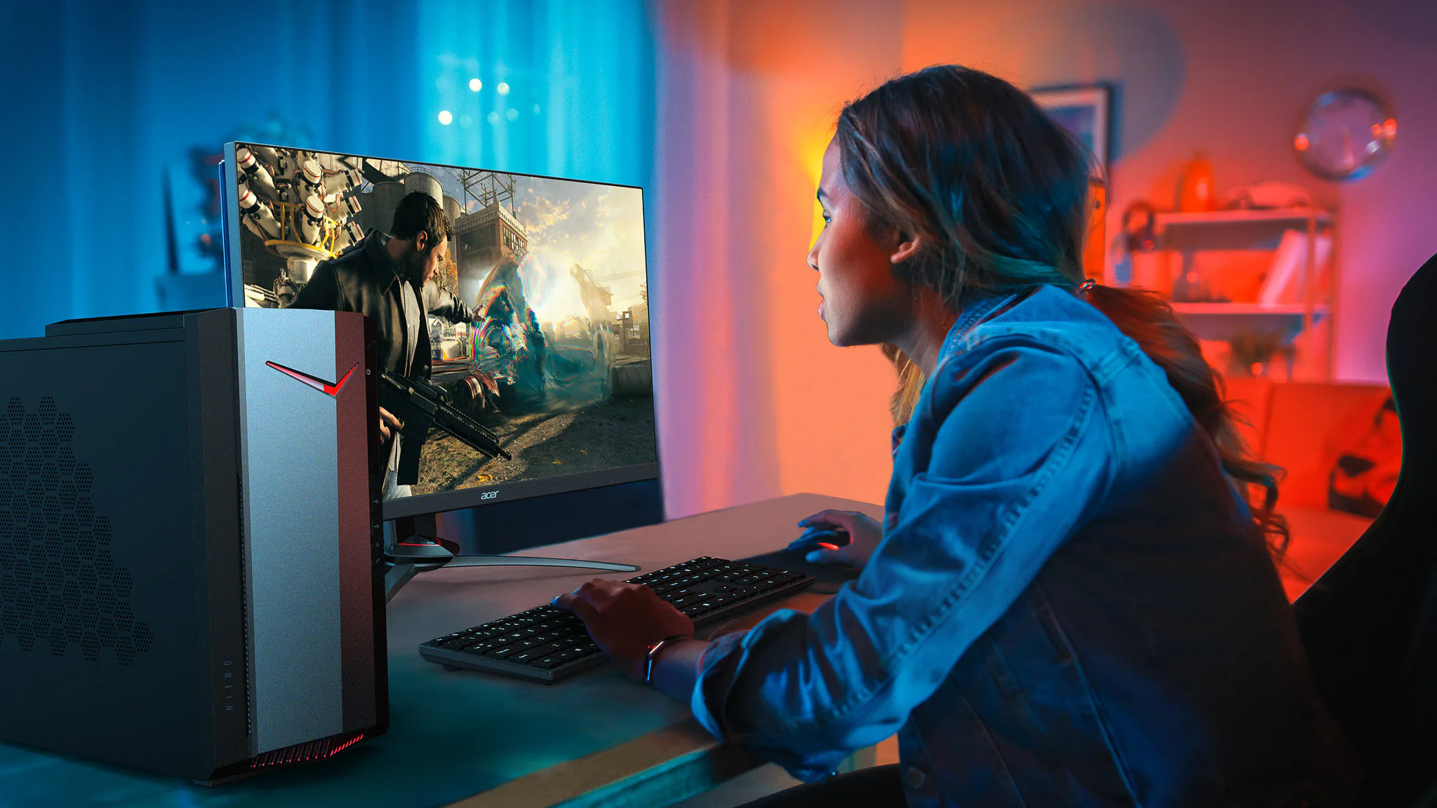 Acer nâng cấp máy tính gaming để bàn Predator Orion 3000 và Nitro 50