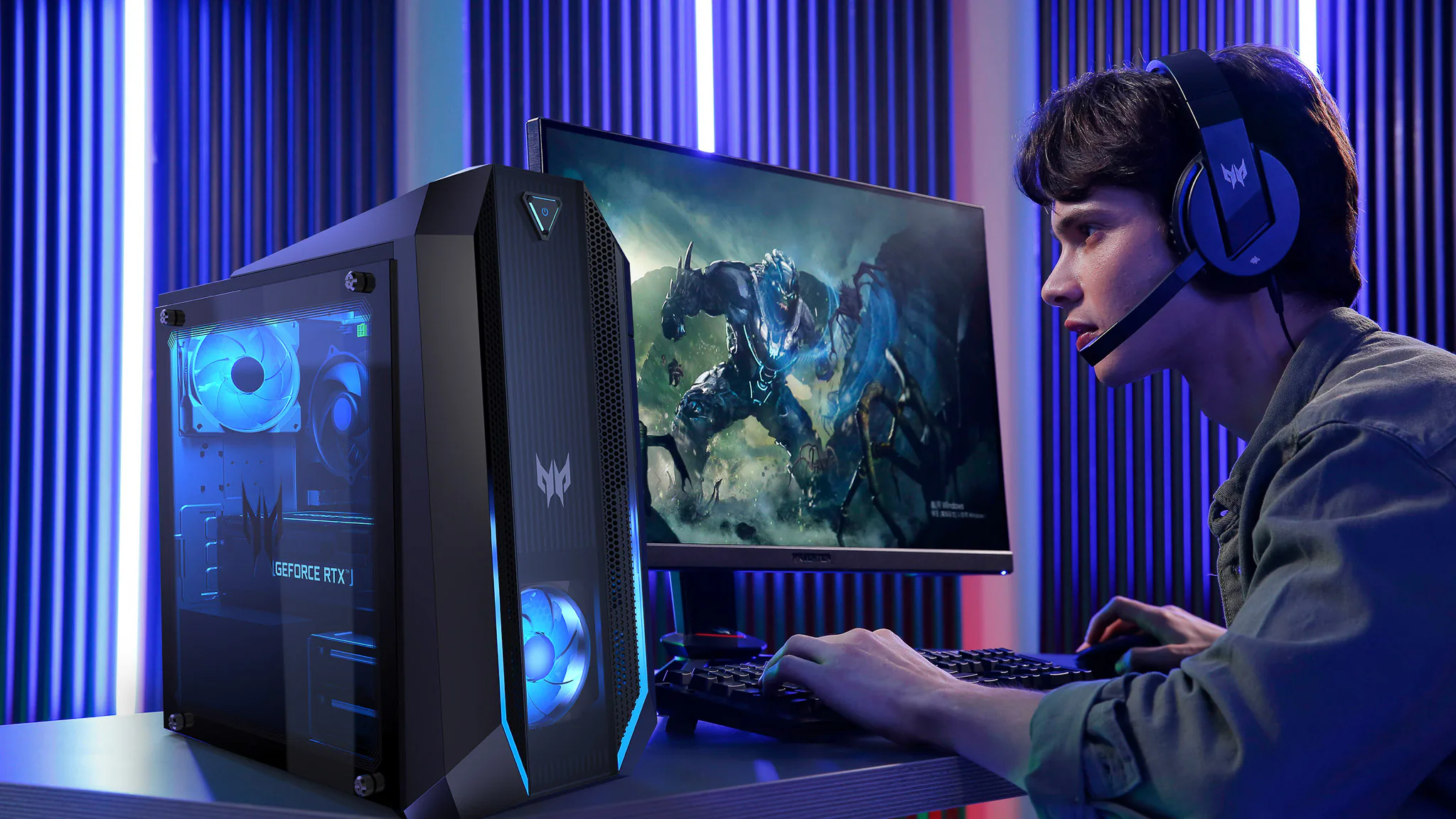 Acer nâng cấp máy tính gaming để bàn Predator Orion 3000 và Nitro 50